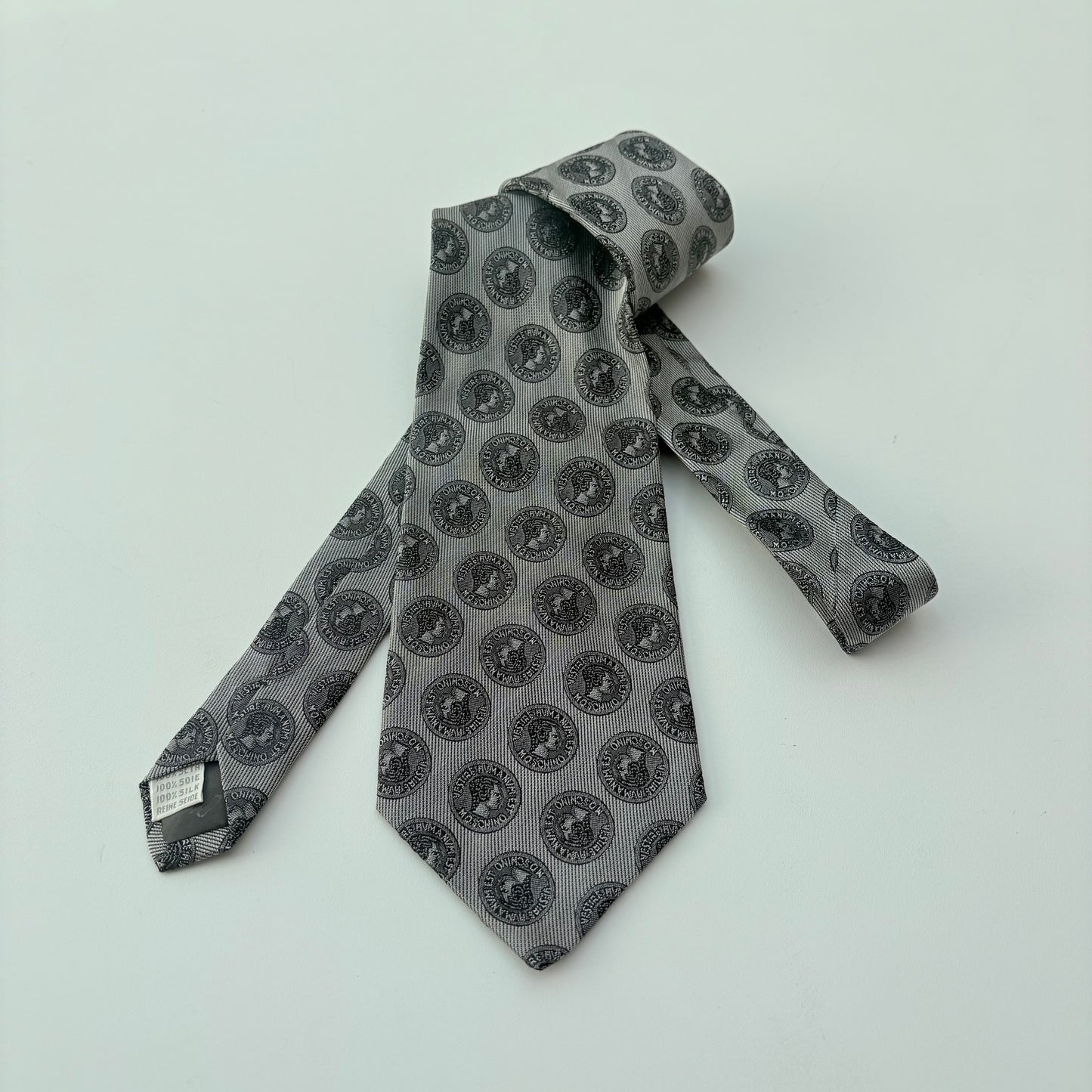 Moschino cravatta grigia