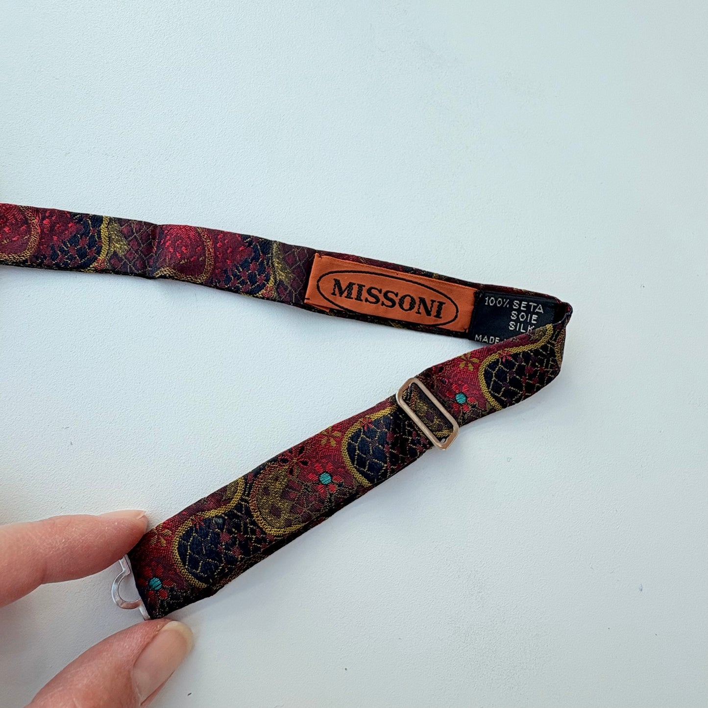 Fascia e papillon Missoni