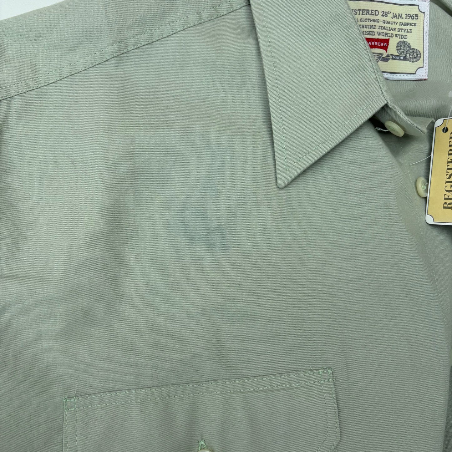 Carrera shirt verde pistacchio