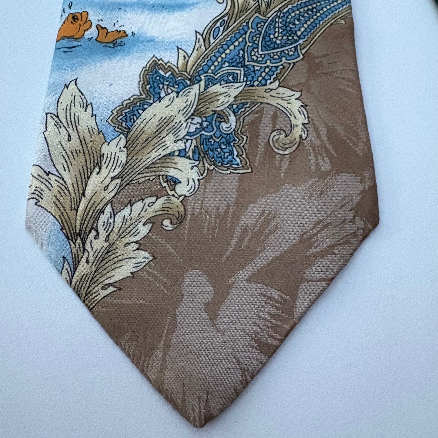 Paperino fisherman tie