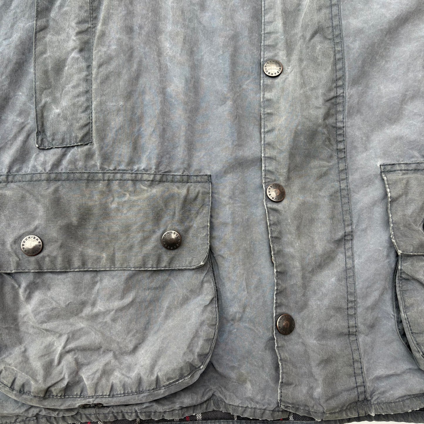 Barbour Beaufort grigio-blu