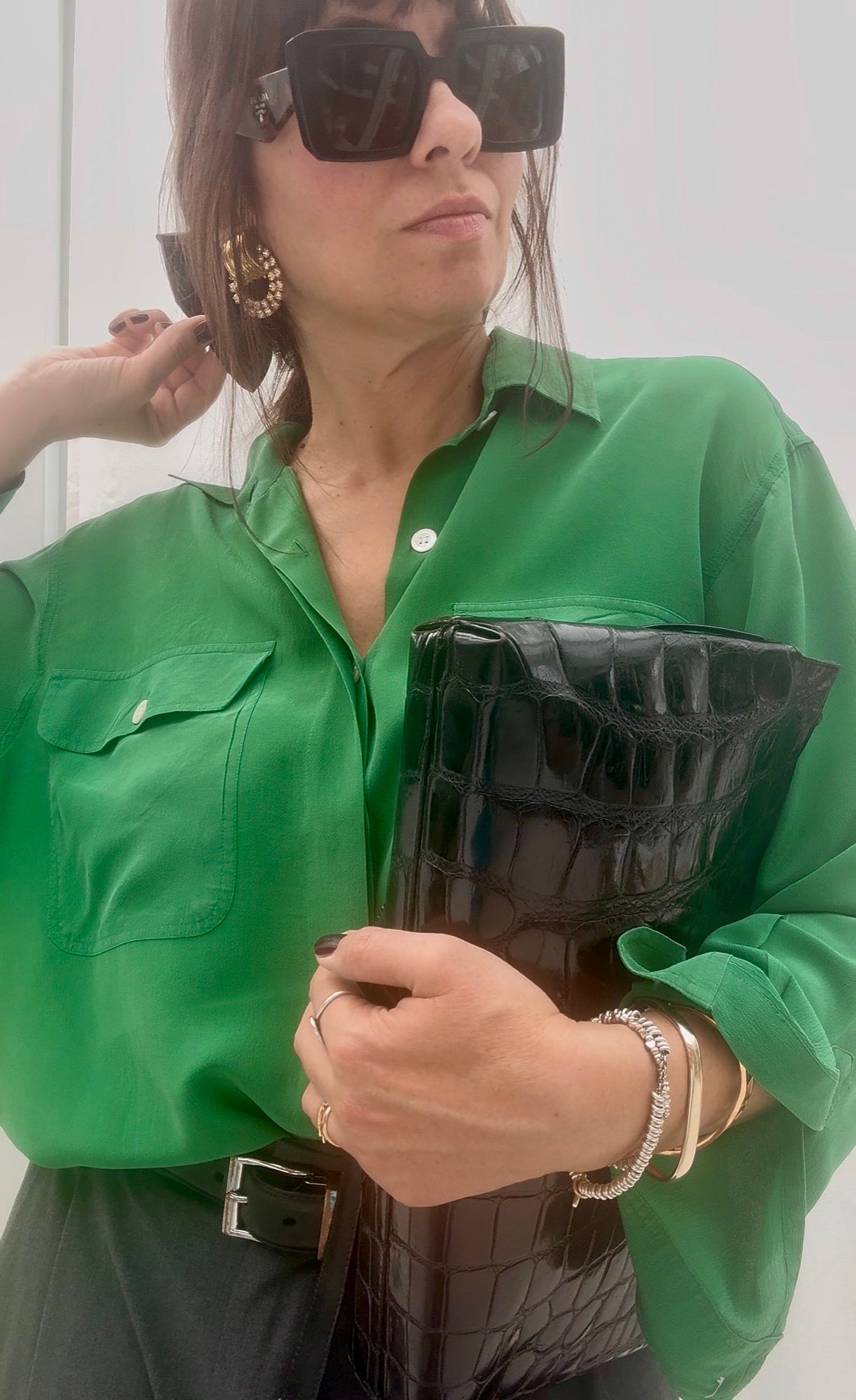 Borsa vintage anni 80 cocco