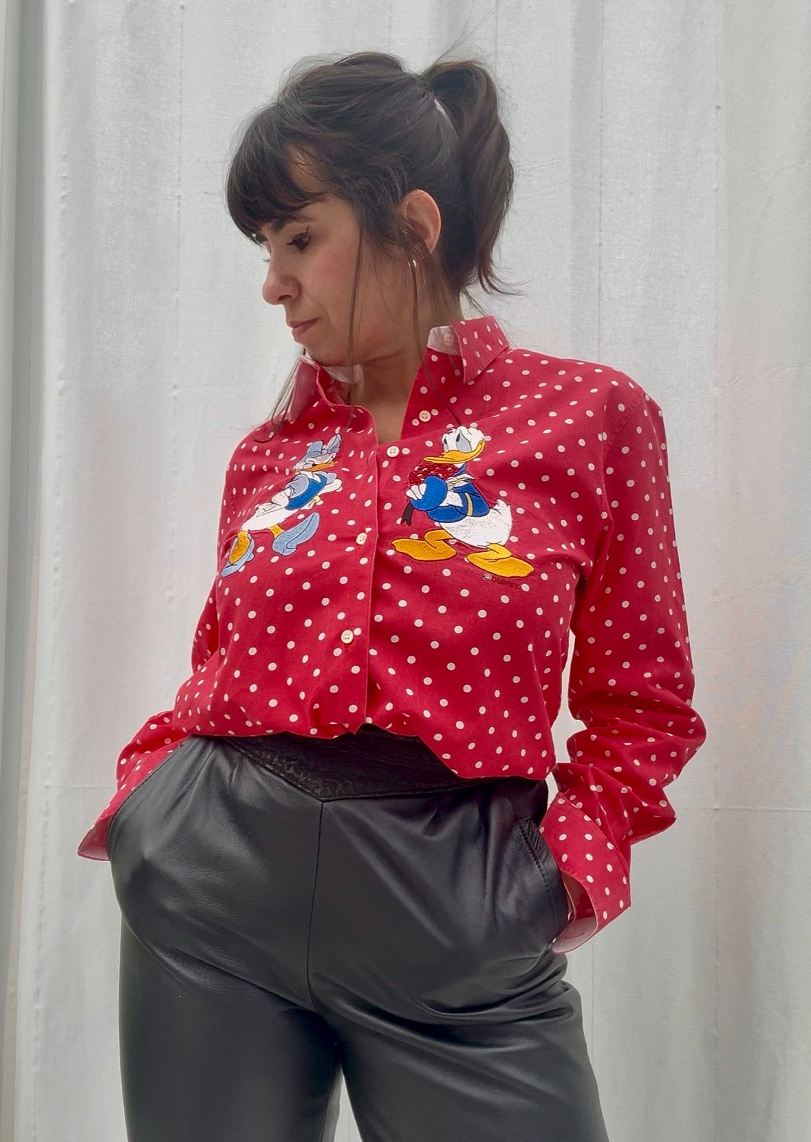 Camicia Schvili a pois