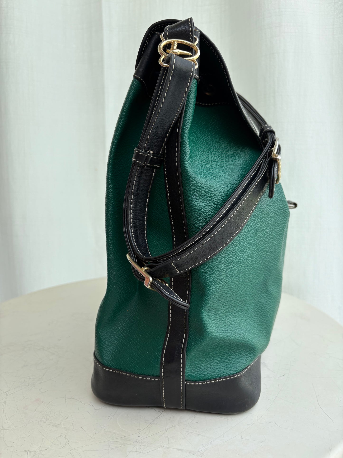 Secchiello Trussardi verde smeraldo