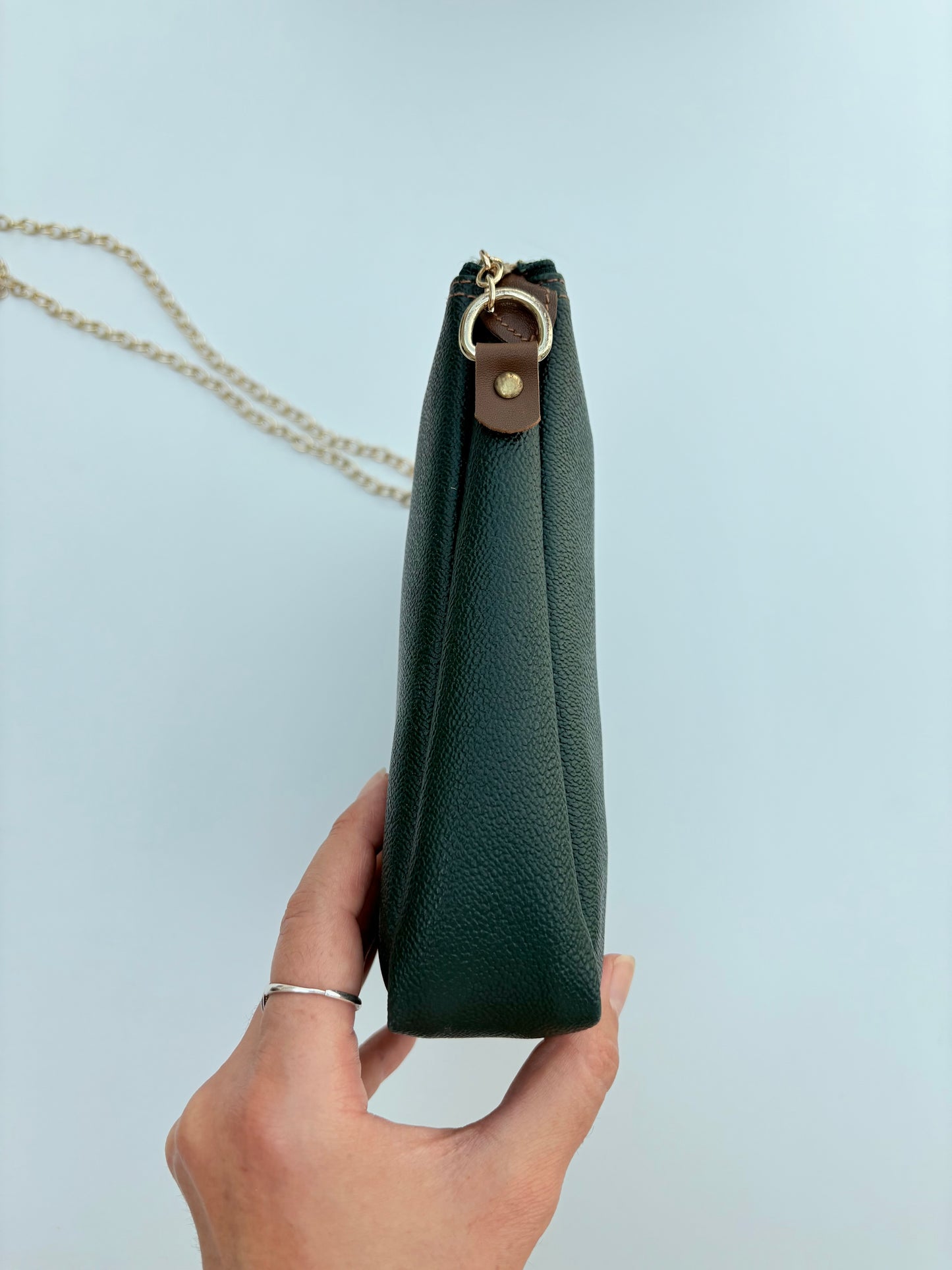 Tracollina Trussardi verde bosco