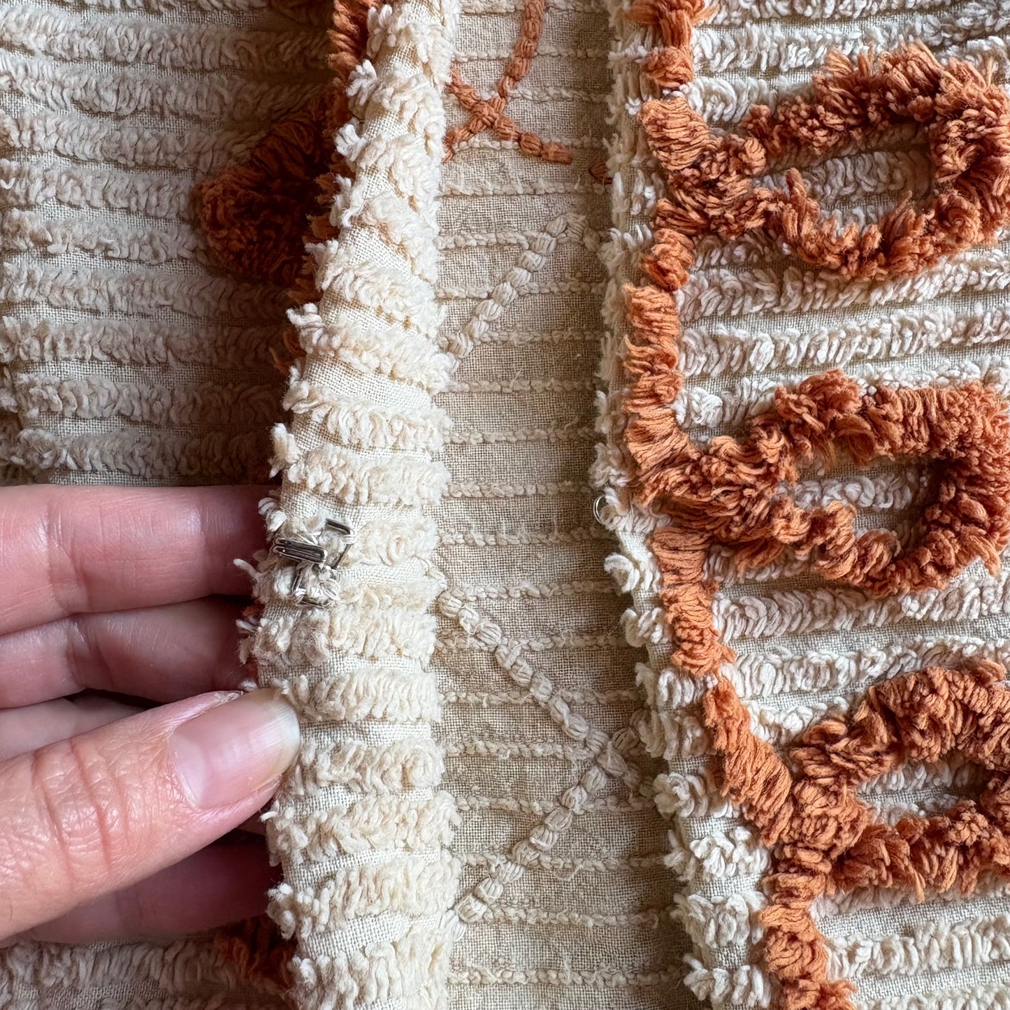 Giacca con disegno sul fondo