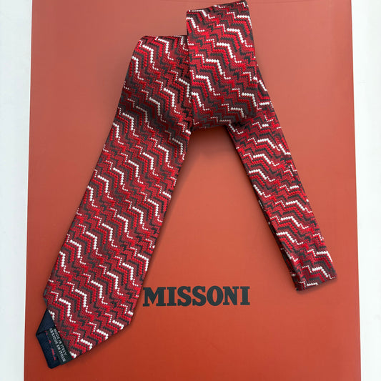 Cravatta Missoni rosso