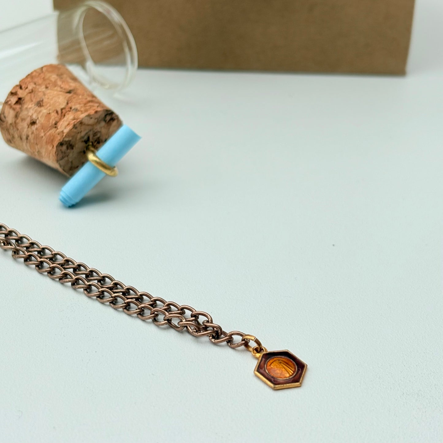 Collanina brunito viola