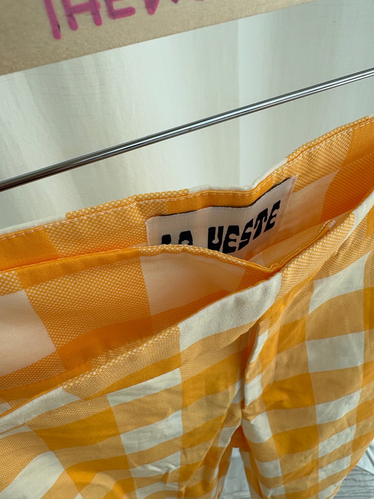 Pantaloni check La Veste