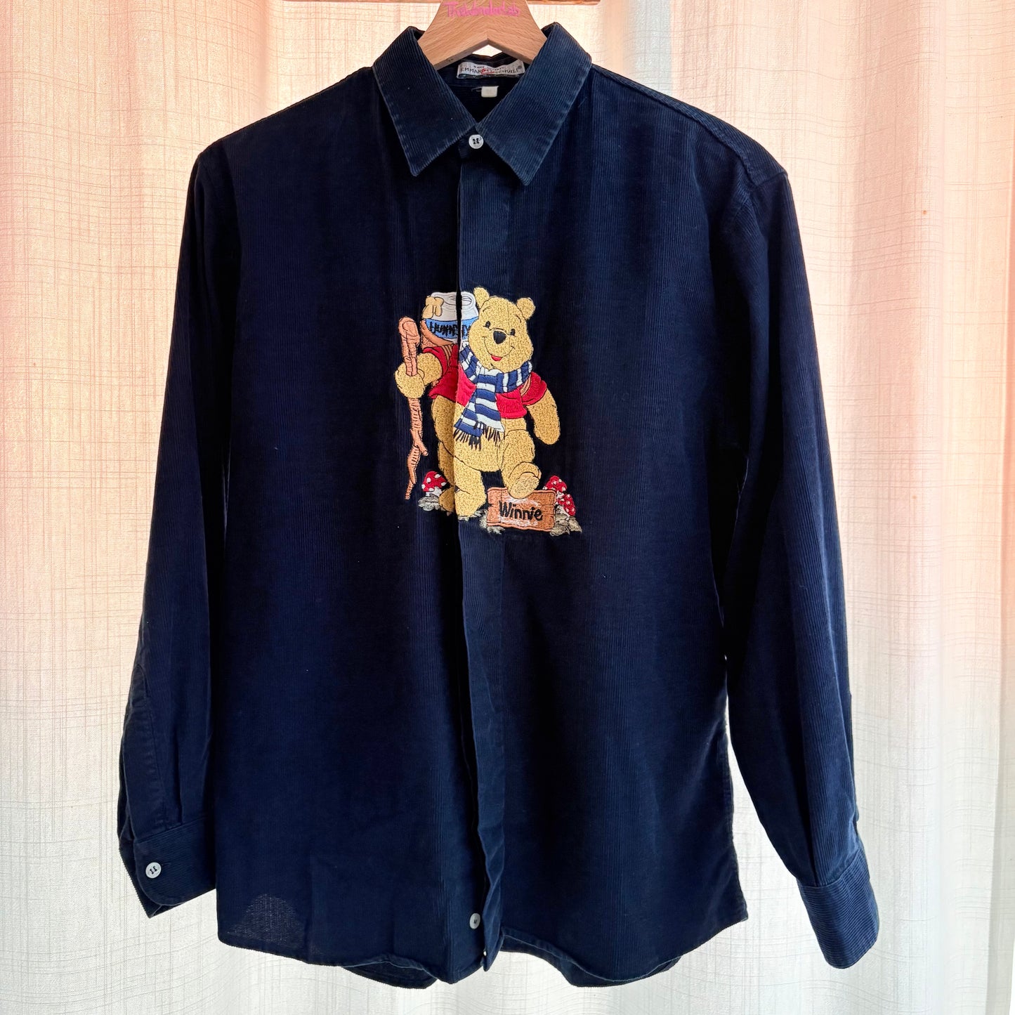 Winnie camicia velluto