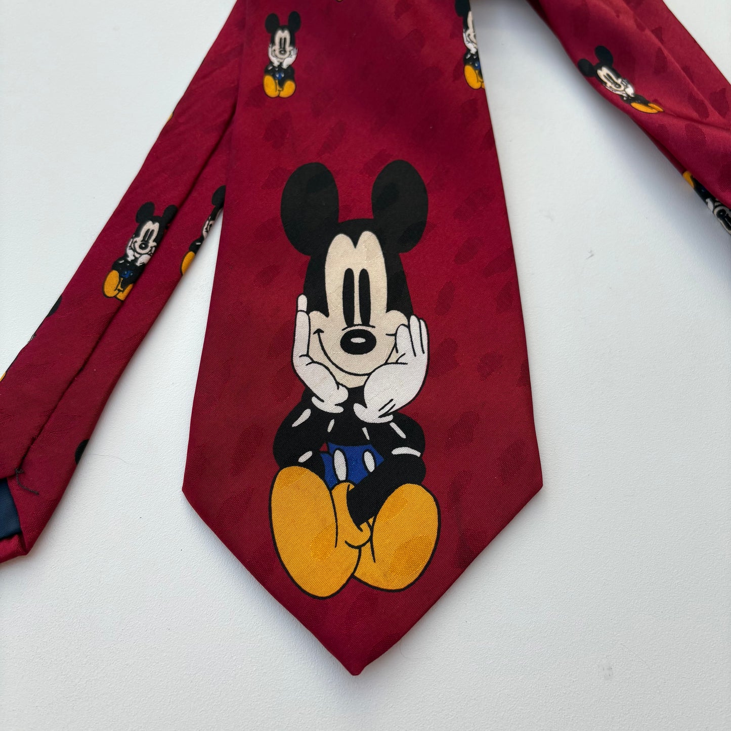Topolino Bordeaux tie