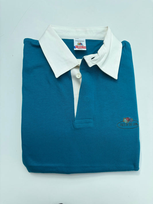 Polo rugby Fruit of the loom ottanio
