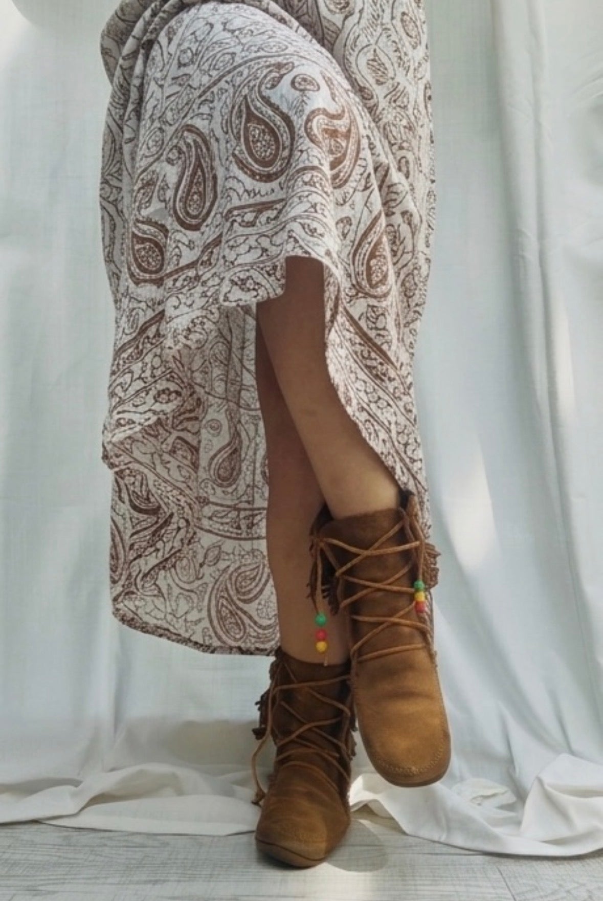Minnetonka Double Fringe tramper
