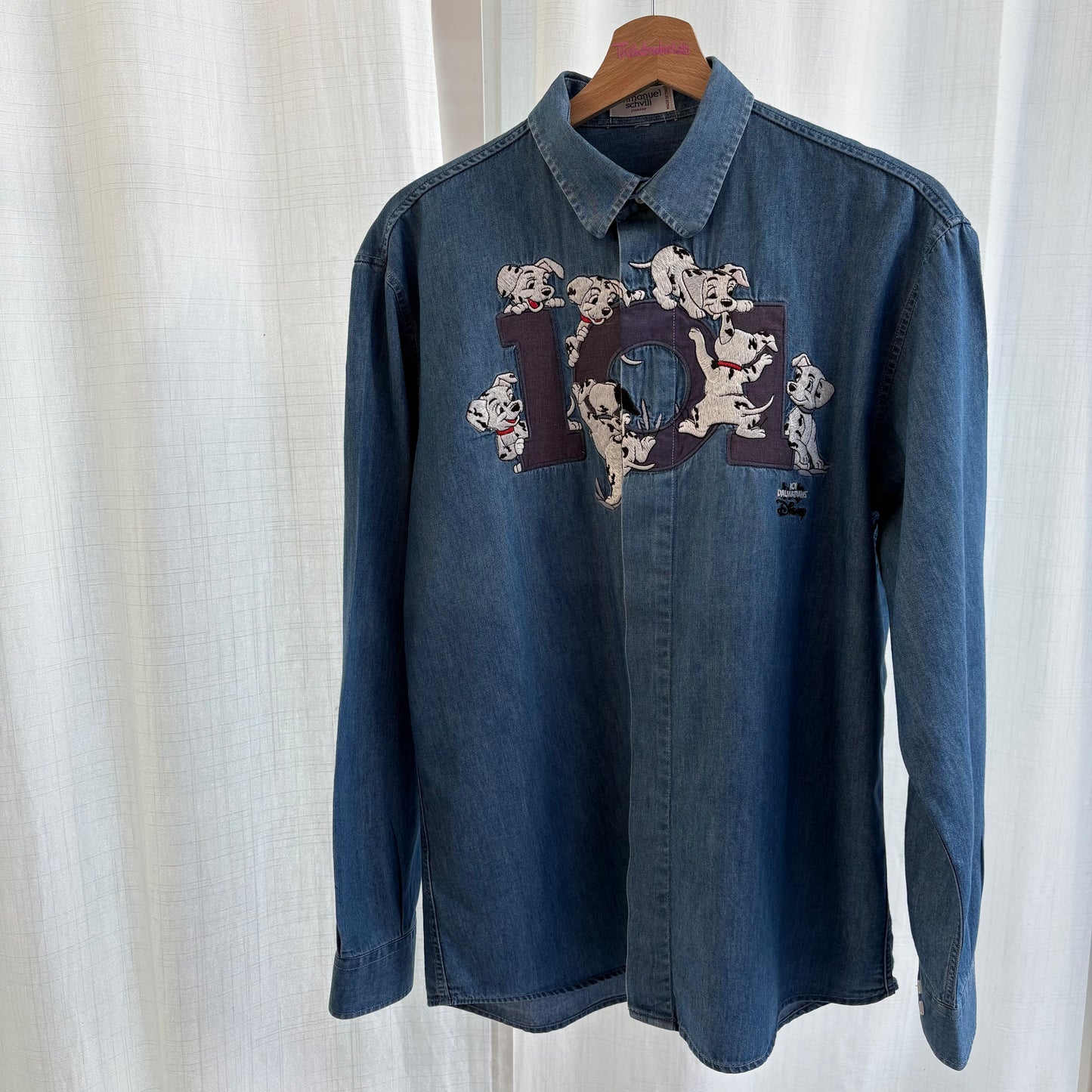 101 dalmata denim shirt