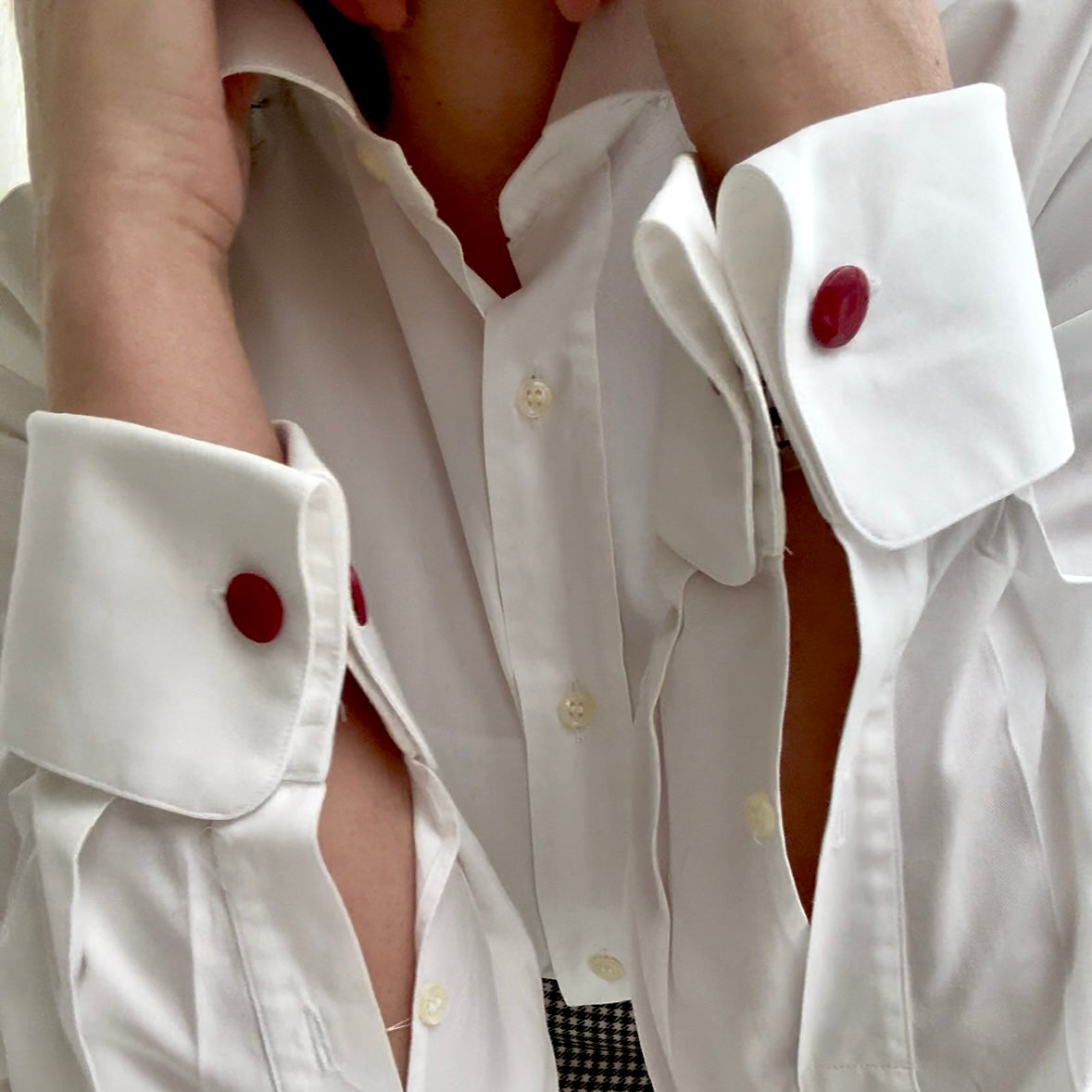 Gemelli burgundi per camicia