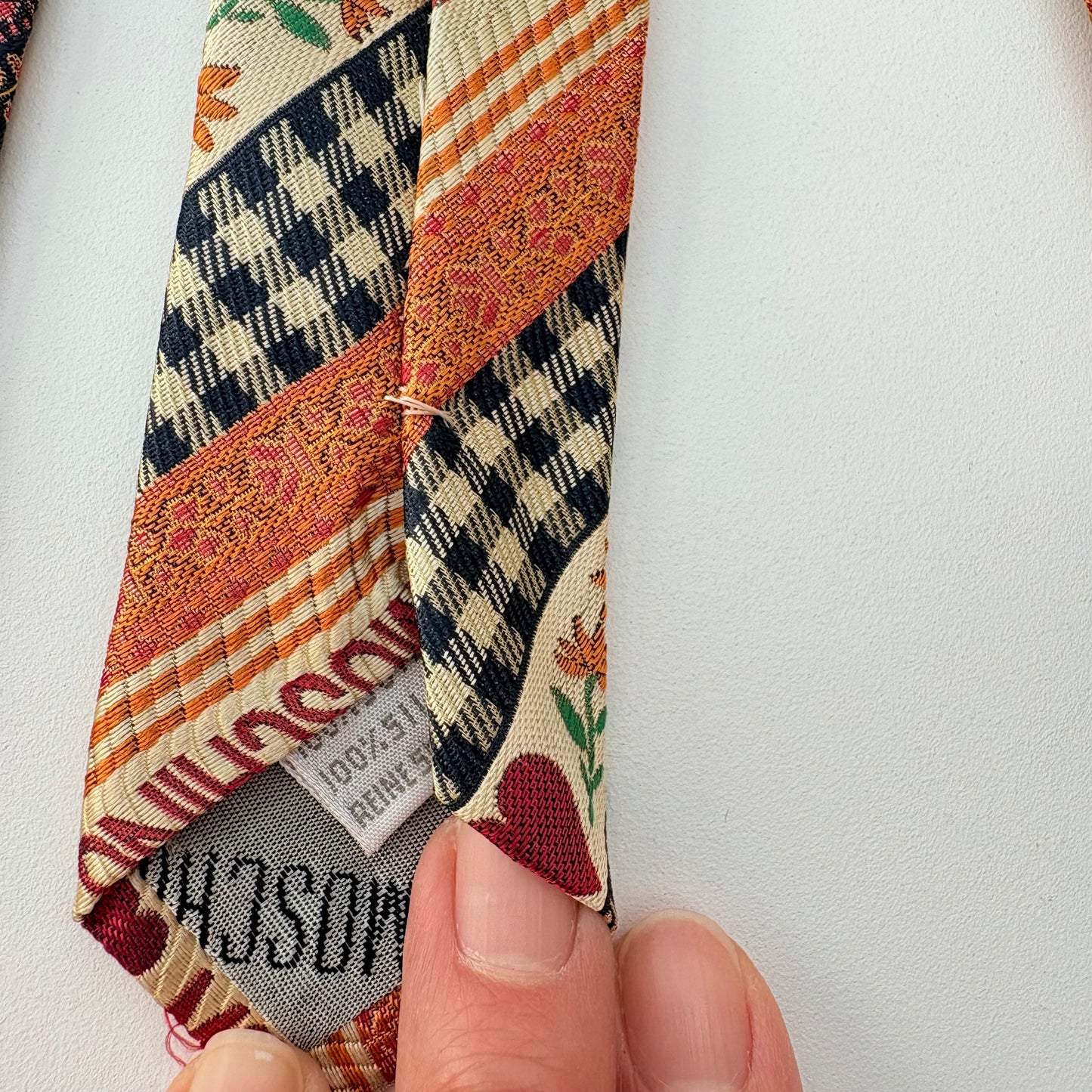 Moschino  cravatta passamaneria