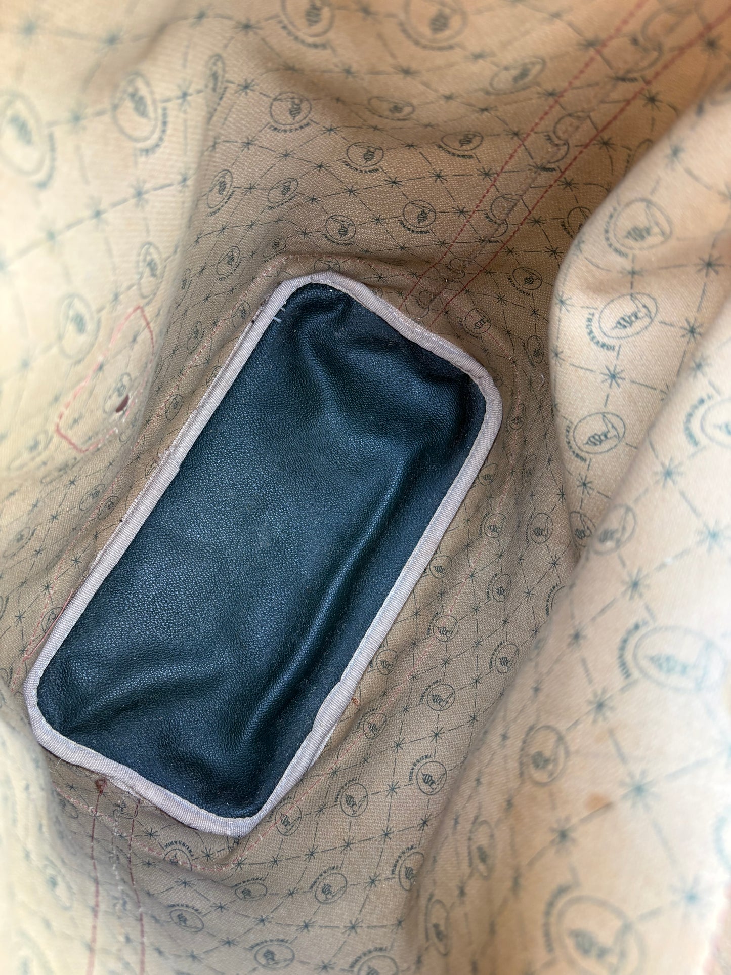 Secchiello Trussardi verde bosco con patta