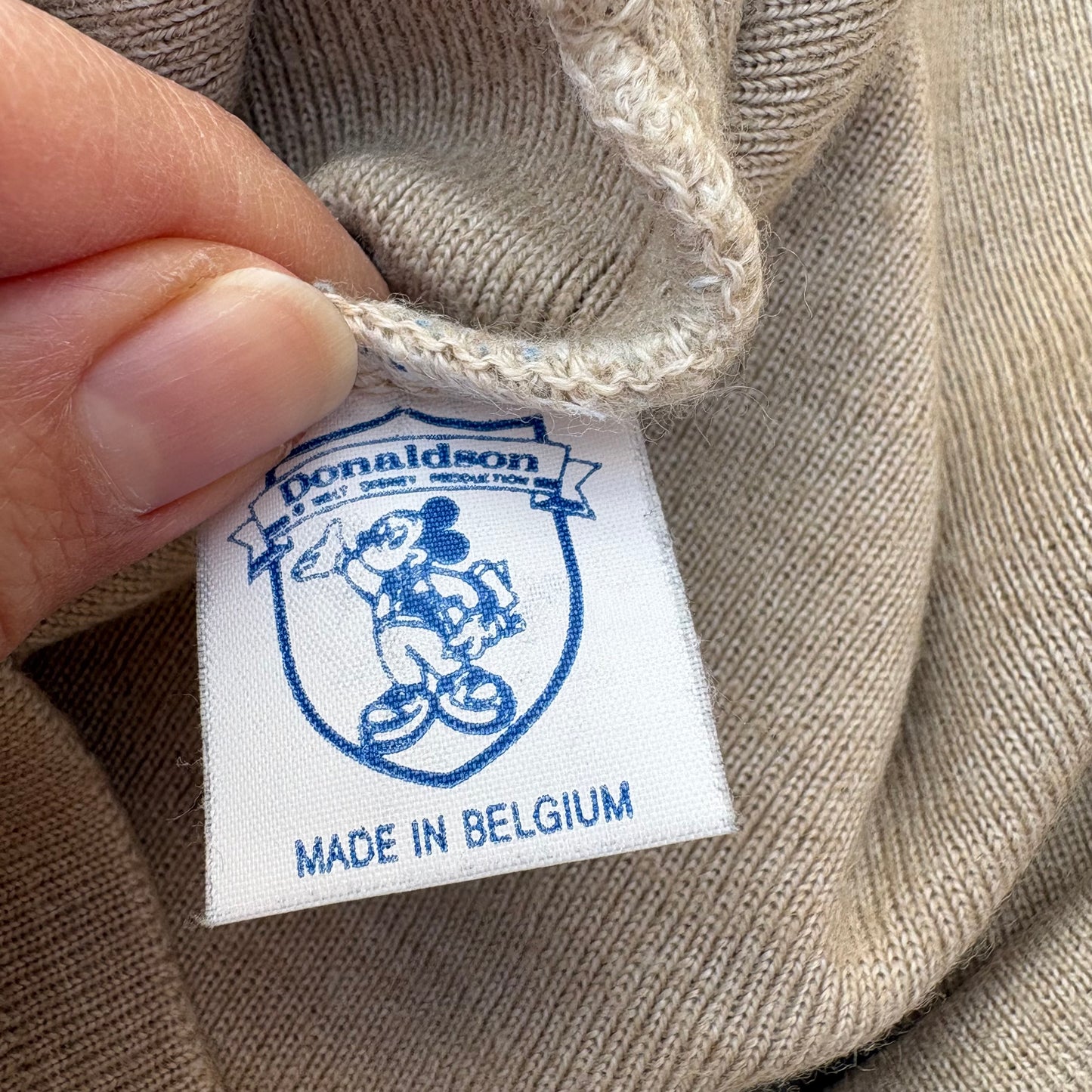 Donaldson caffè latte pullover