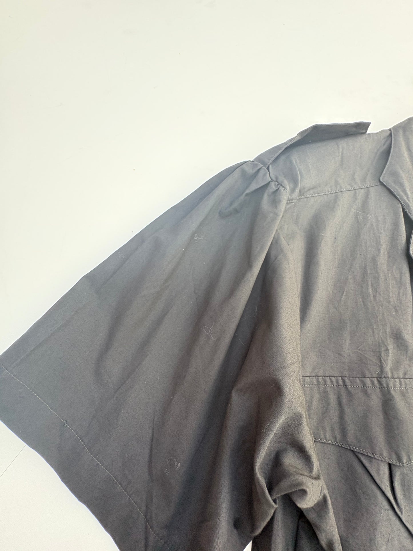 Camicetta nera oversize