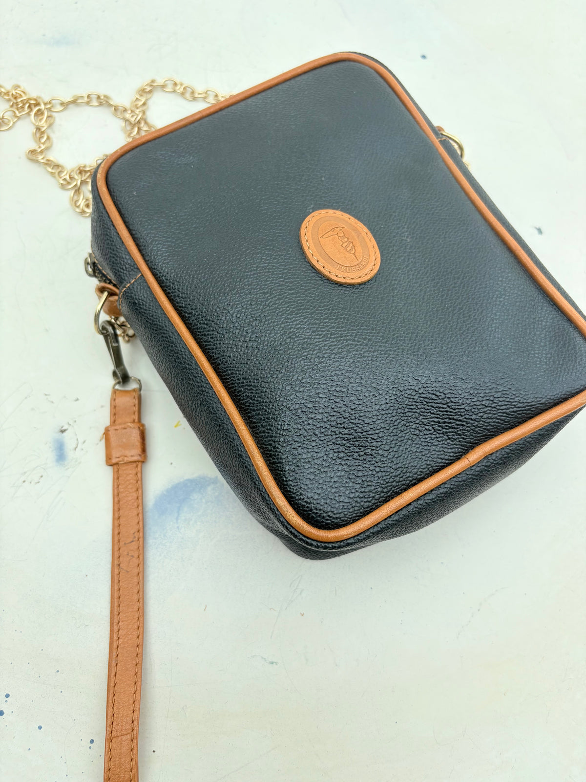 Tracollina nera Trussardi