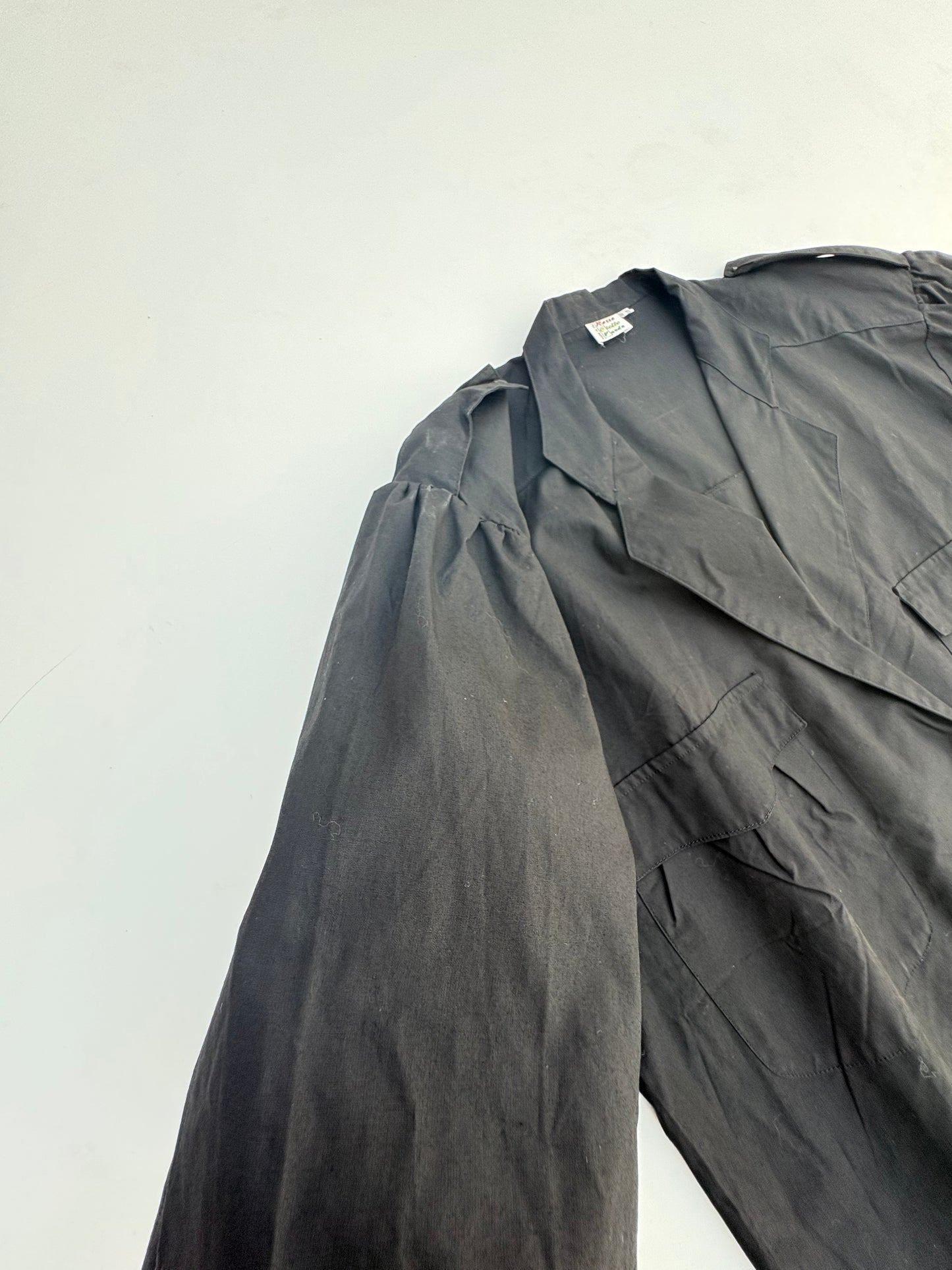 Camicetta nera oversize