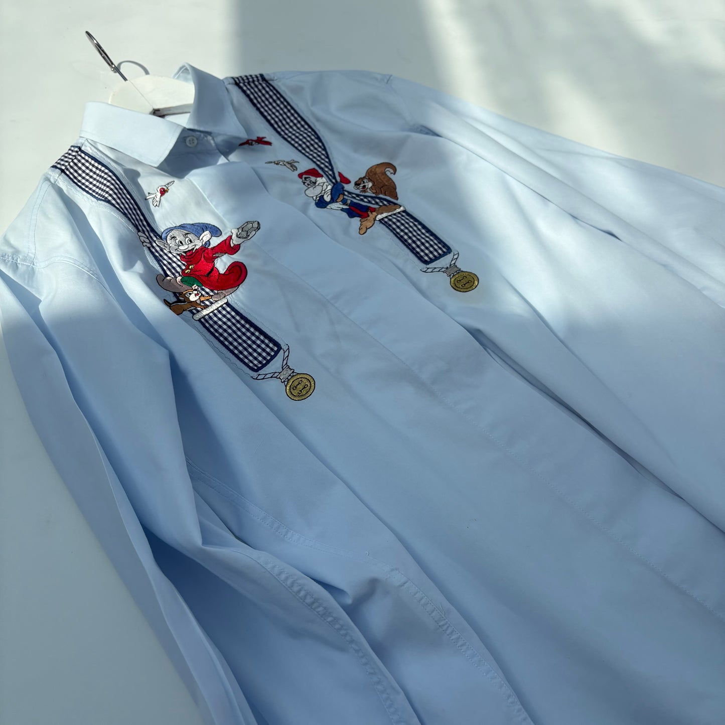 Camicia sette nani con bretelle ￼