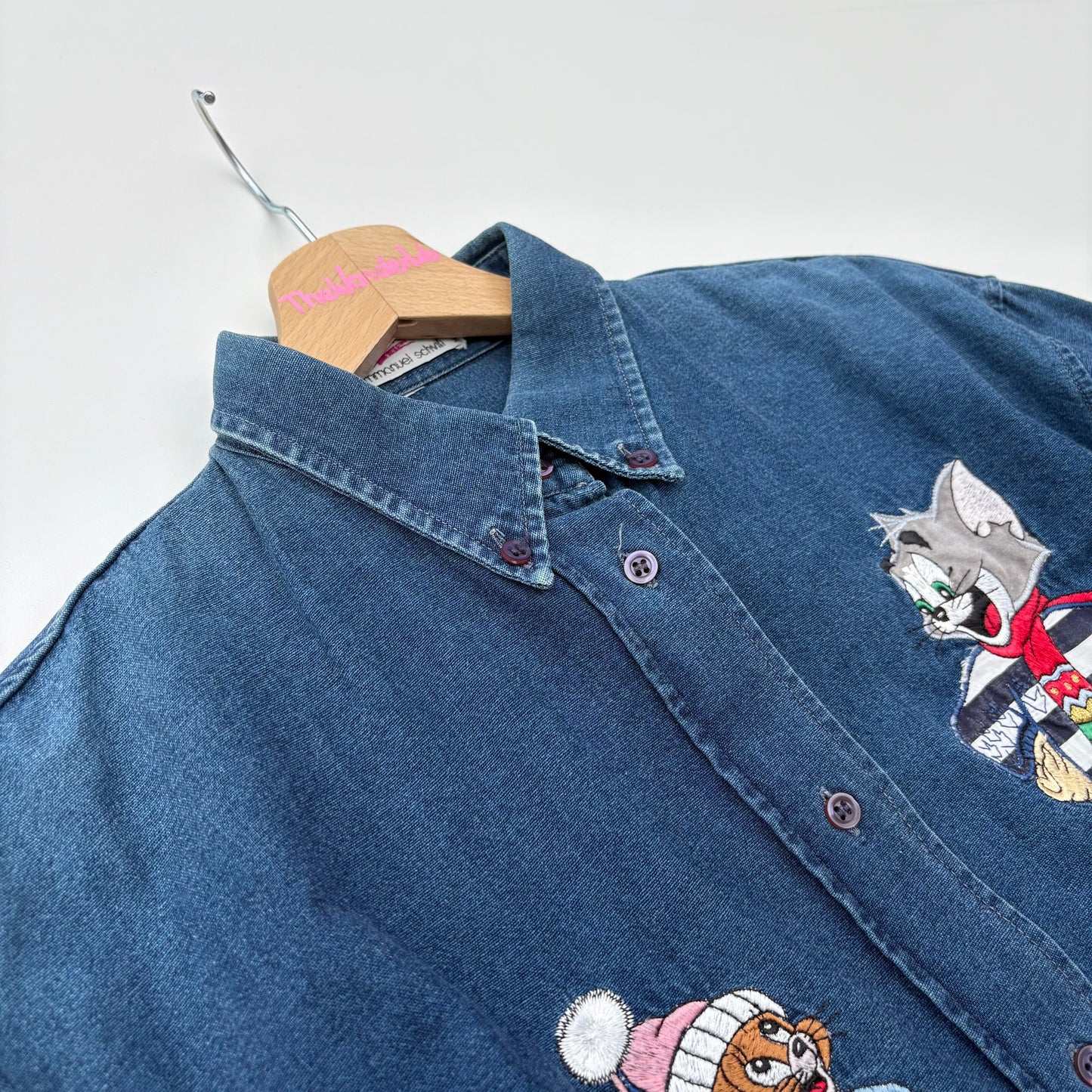 Tom &jerry denim shirt