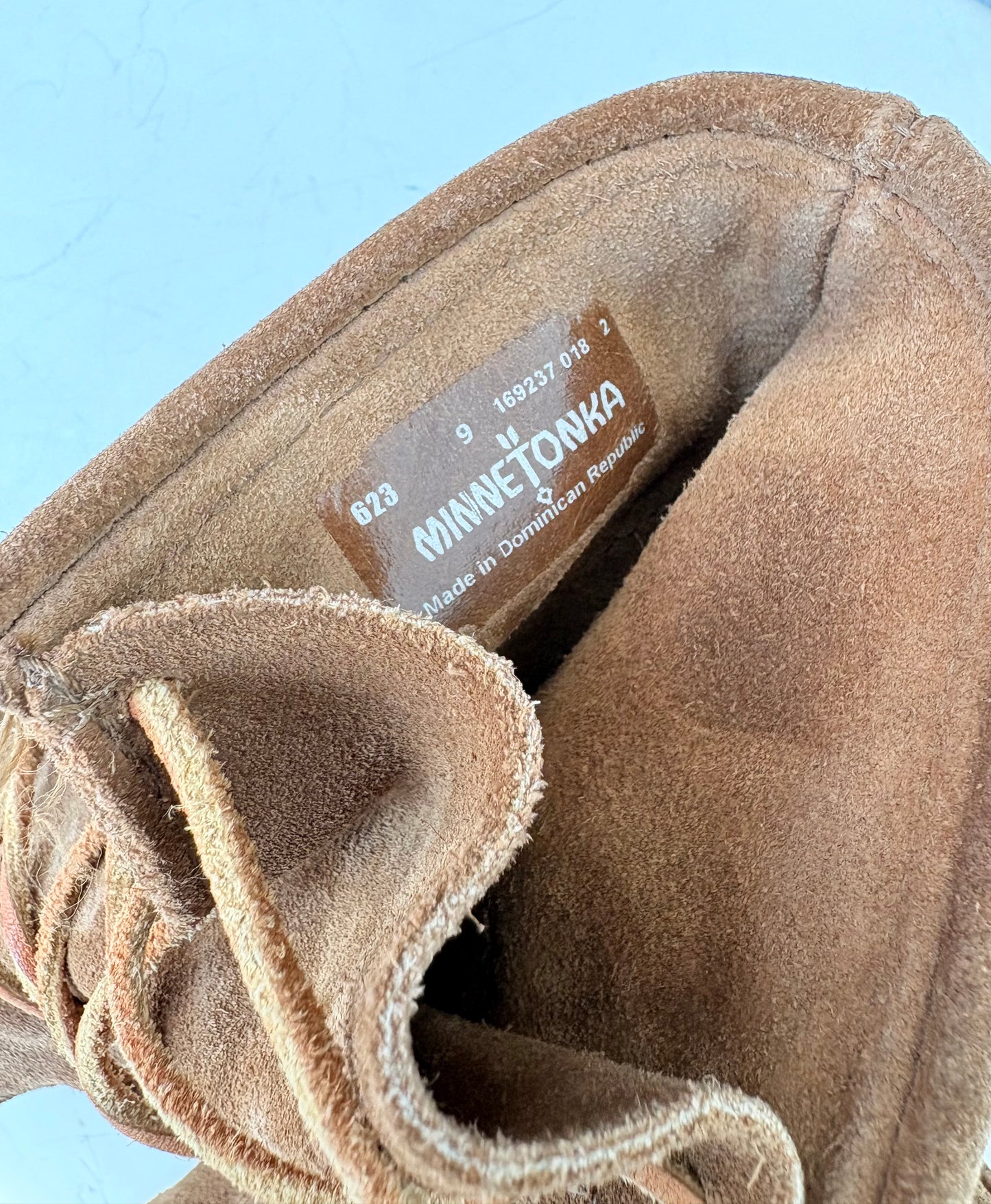 Minnetonka Double Fringe tramper