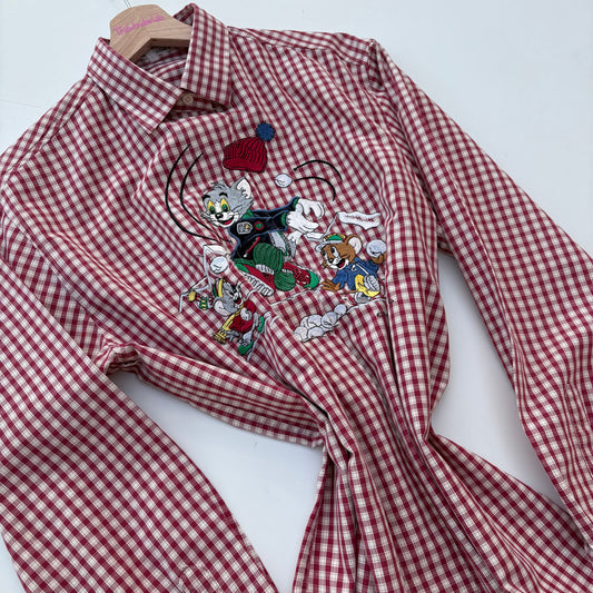 Tom & Jerry con palle di neve shirt