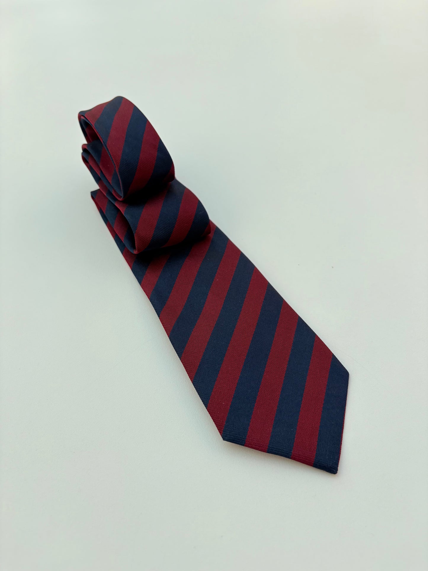 Borsalino regimental rosso e blu