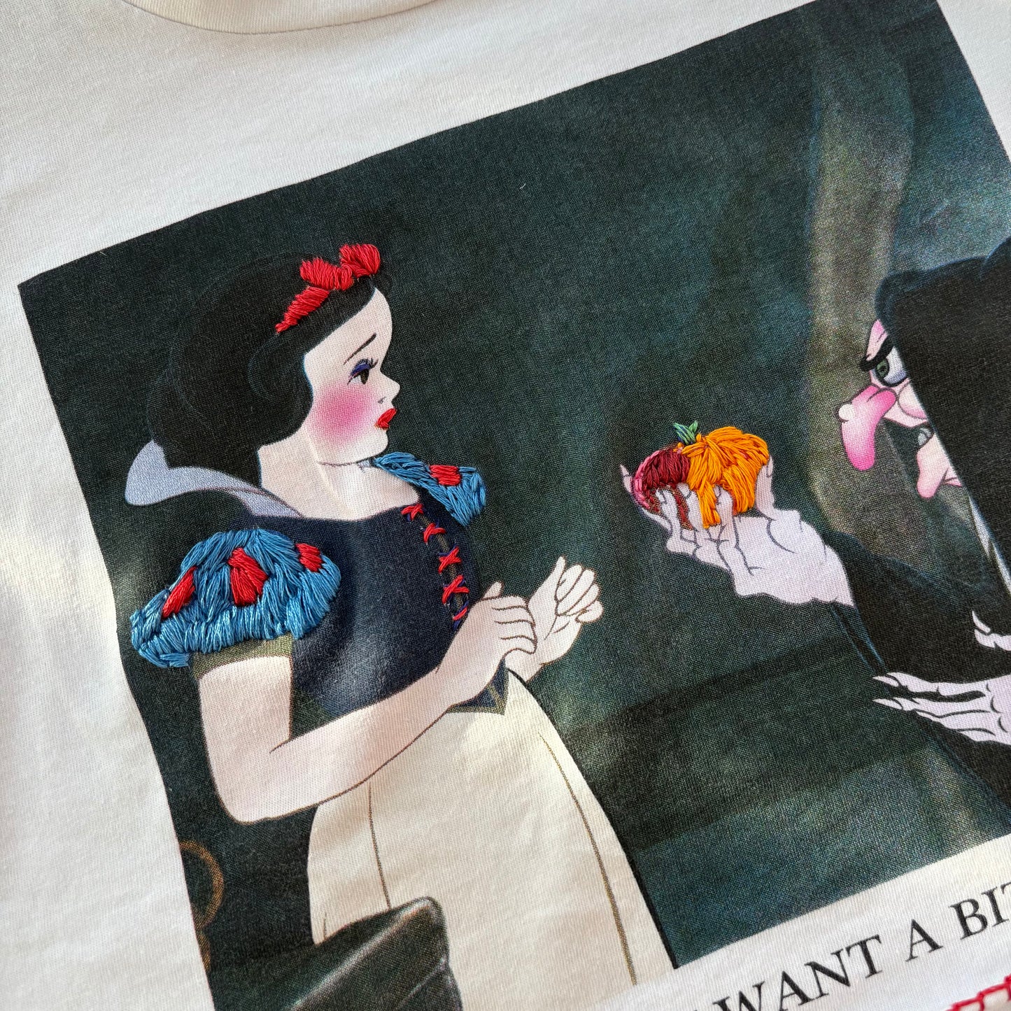 Cropped ts Biancaneve