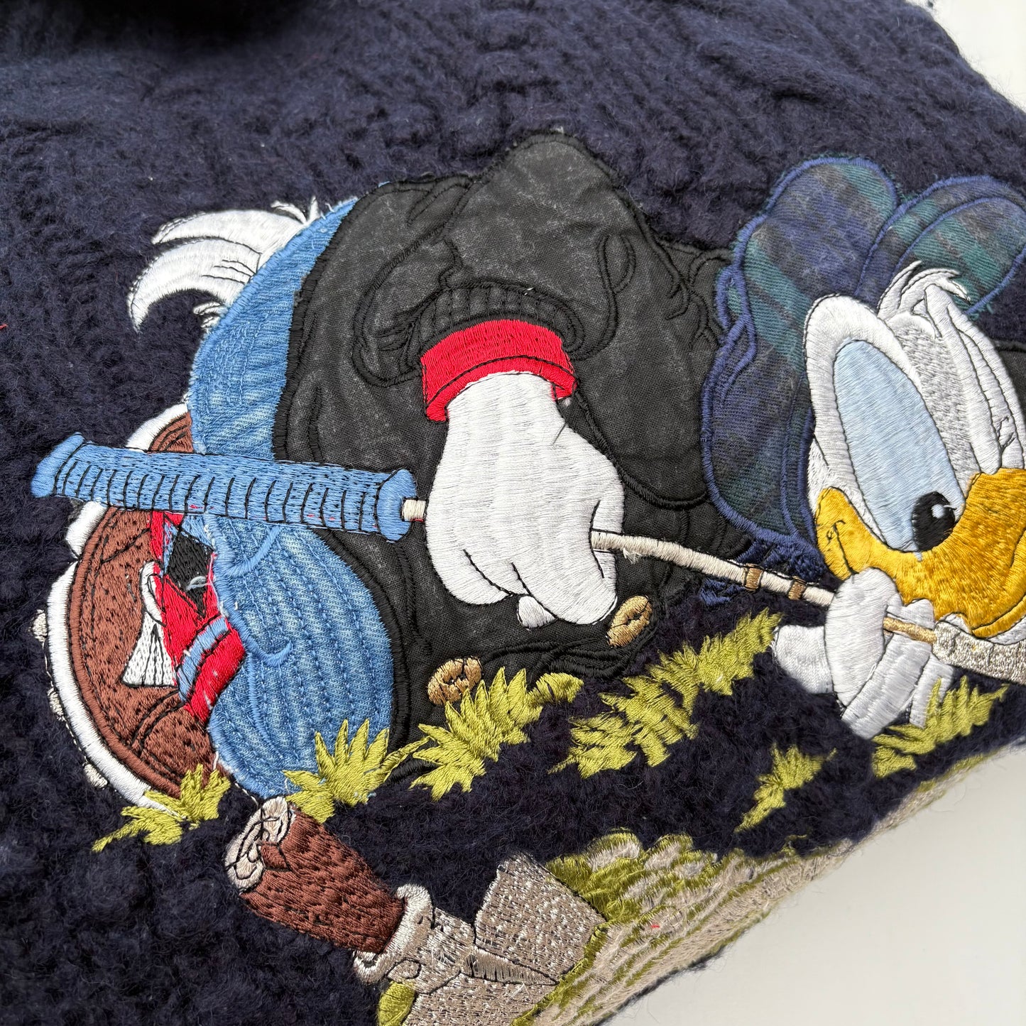 Paperino Pull collo alto con mohair