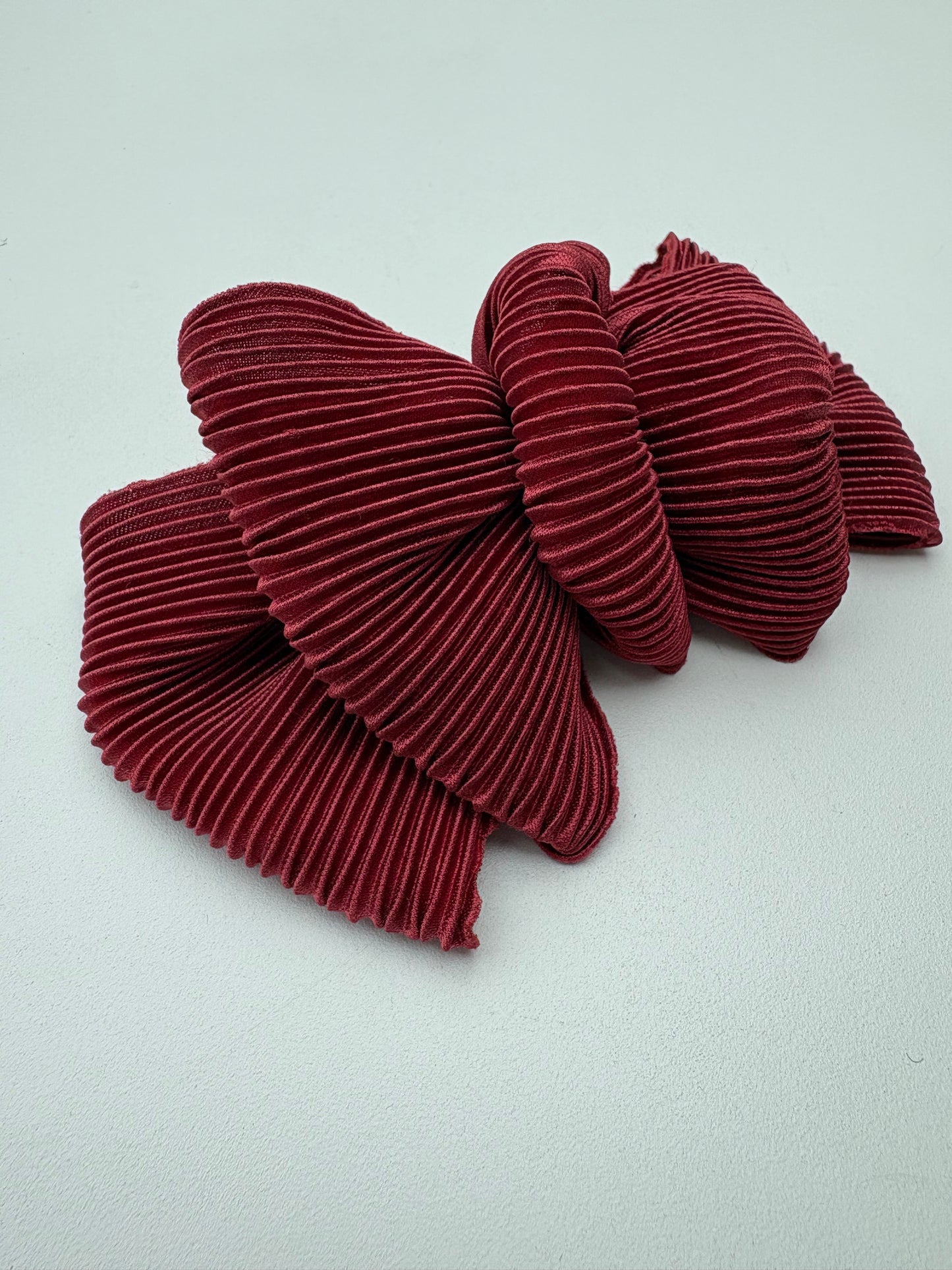 Fiocco bordeaux per capelli