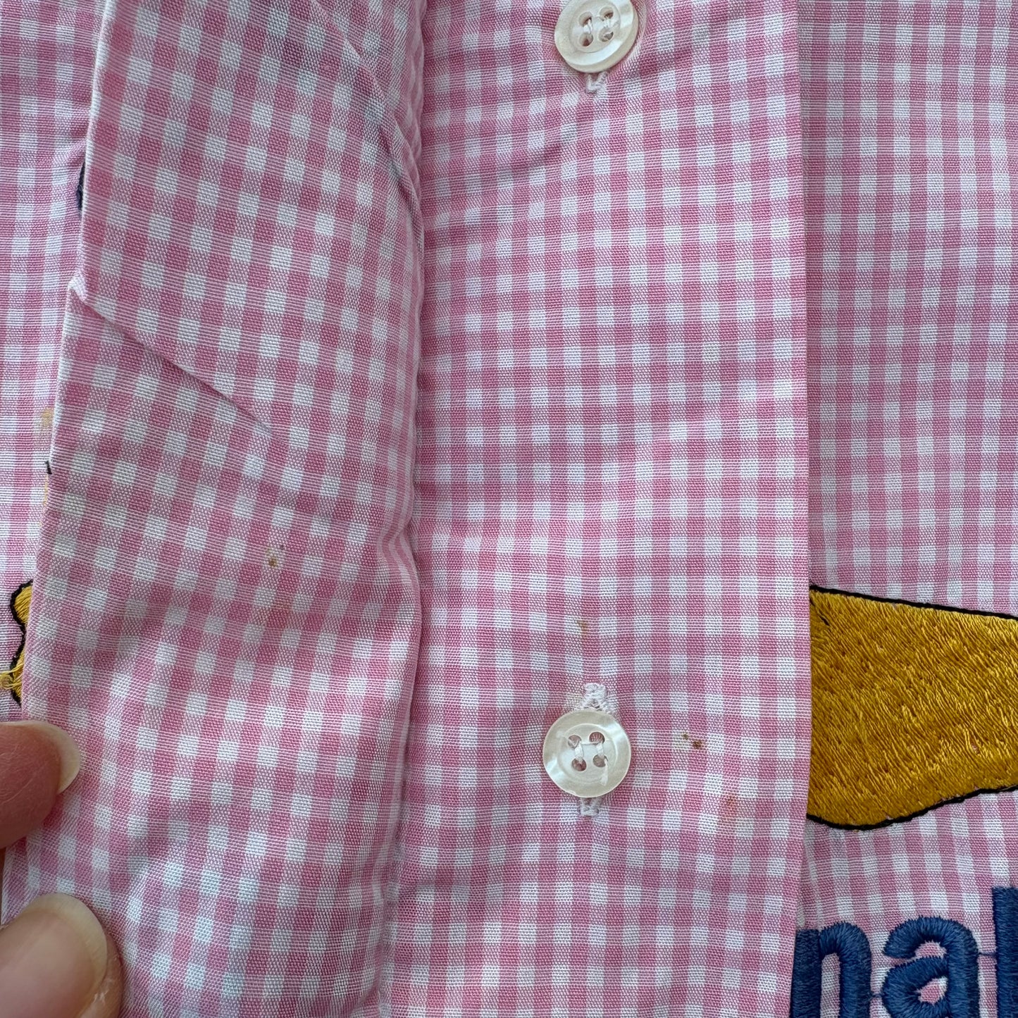 Paperino a quadretti rosa