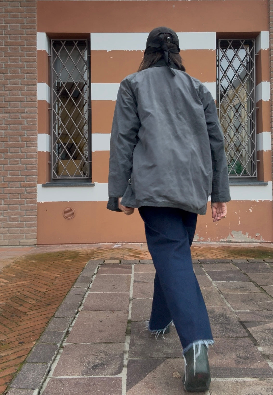 Barbour Beaufort grigio-blu