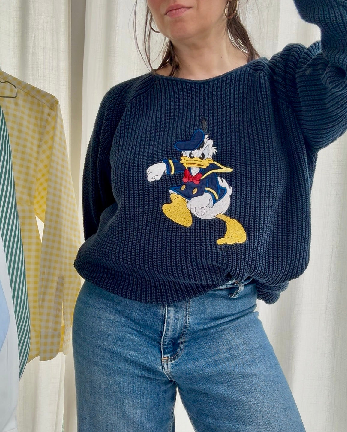 Pullover cotone Paperino