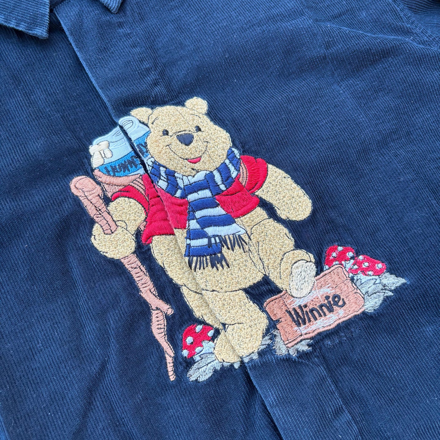 Winnie camicia velluto
