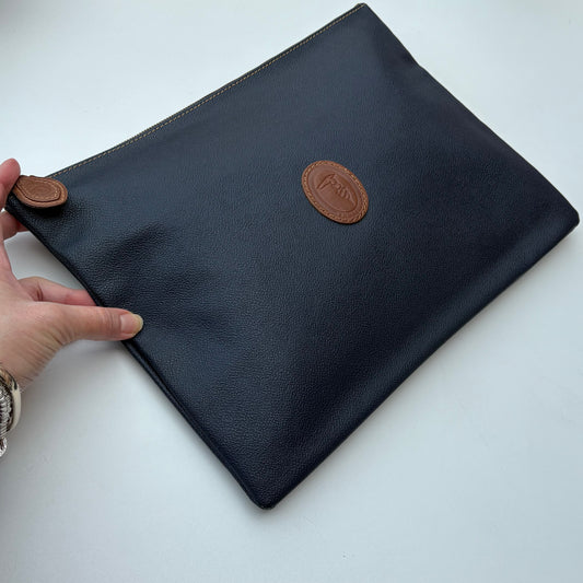 Pochette Trussardi blu