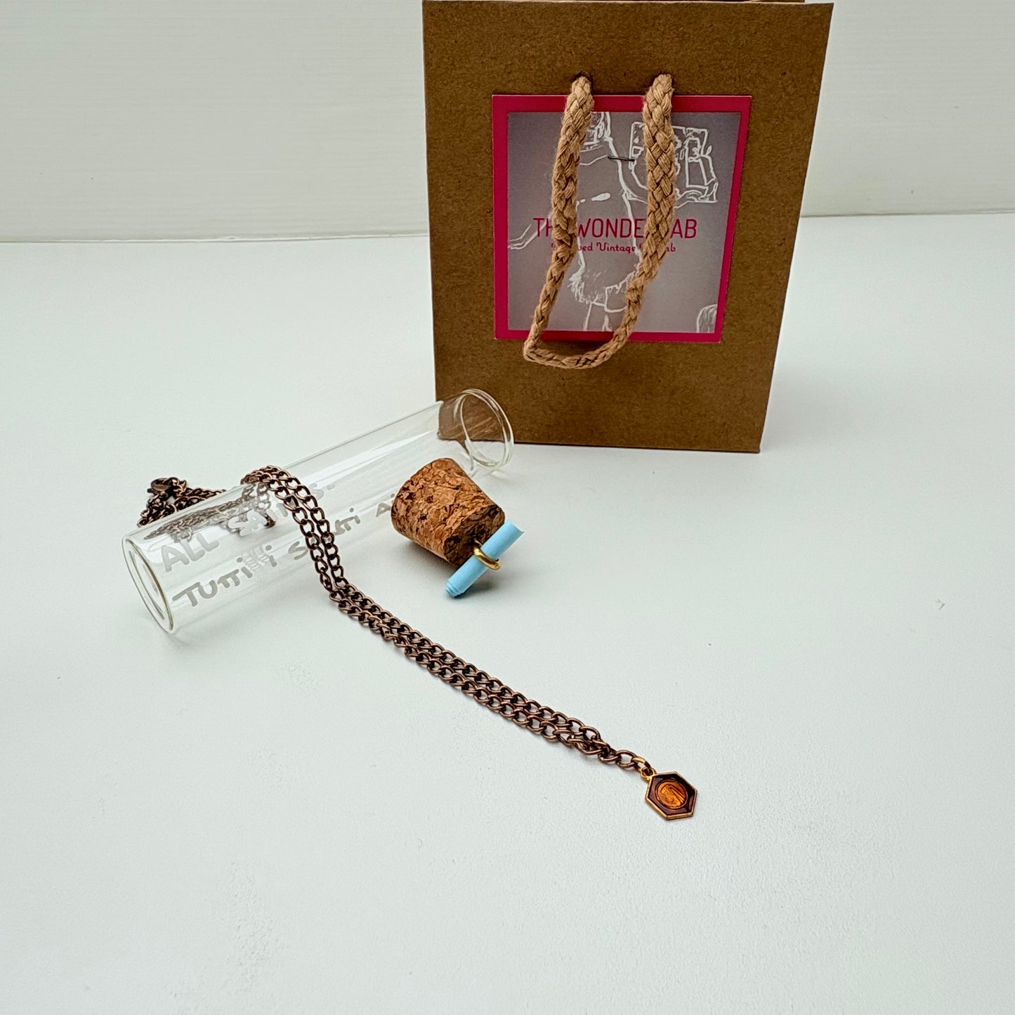 Collanina brunito viola