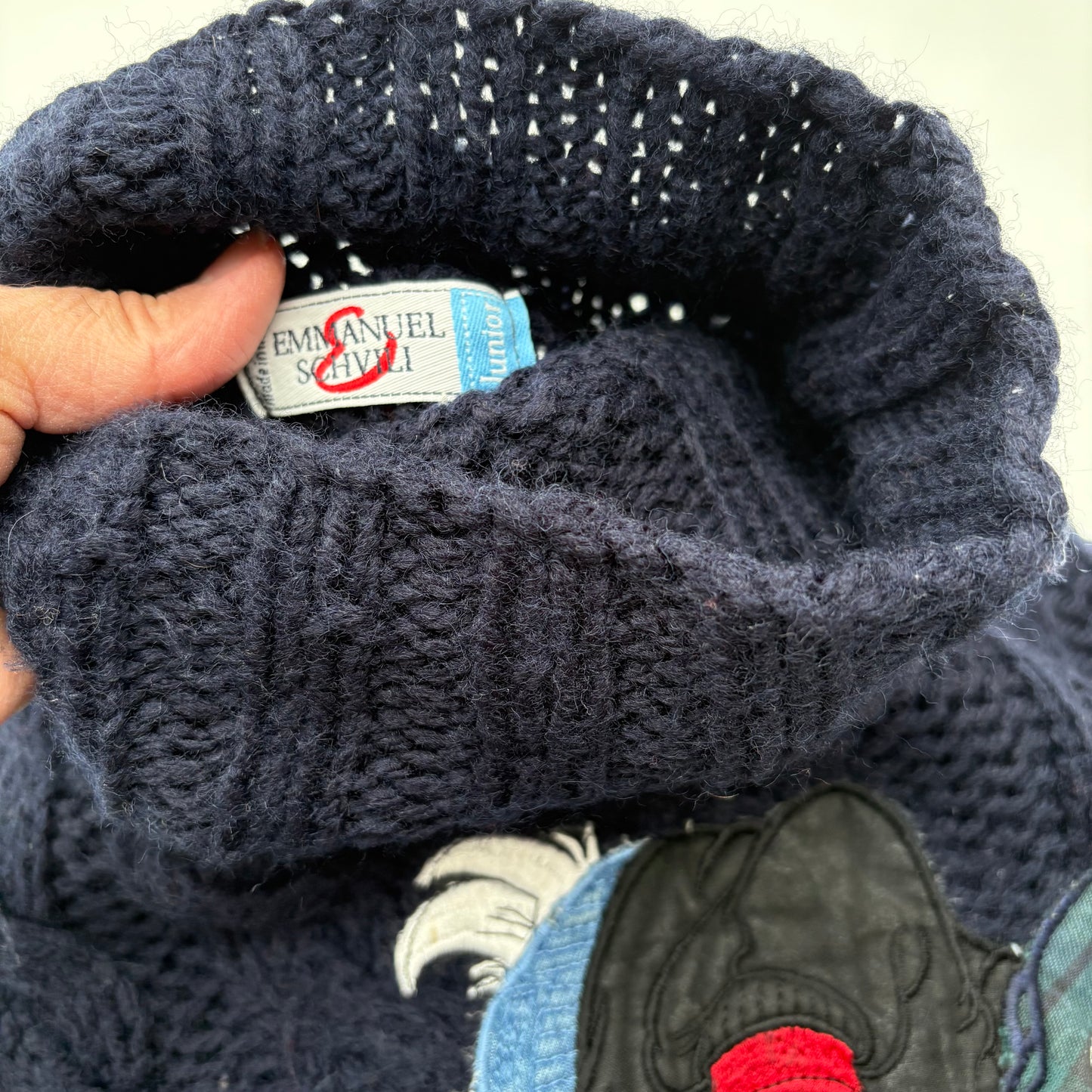 Paperino pullover collo alto