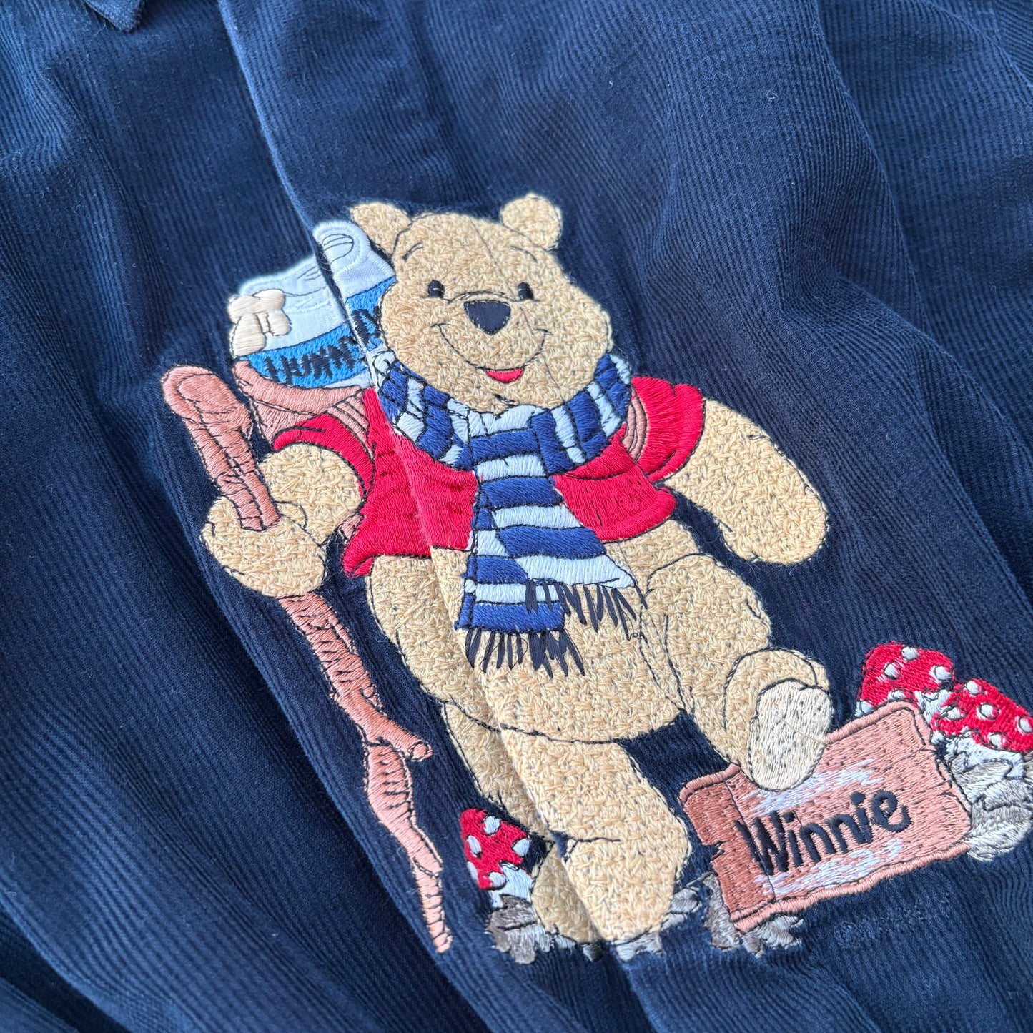 Winnie camicia velluto