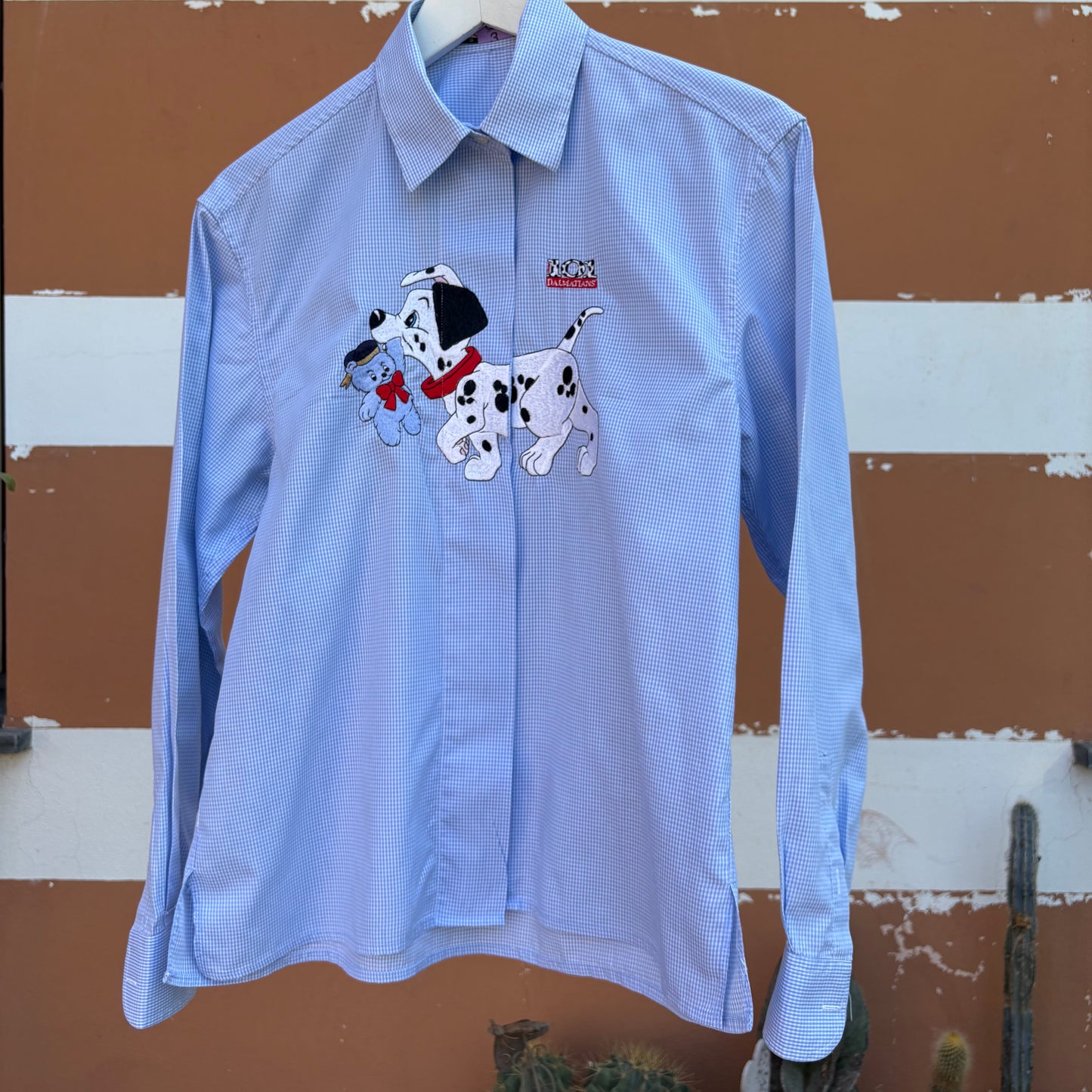 Dalmata shirt a quadretti