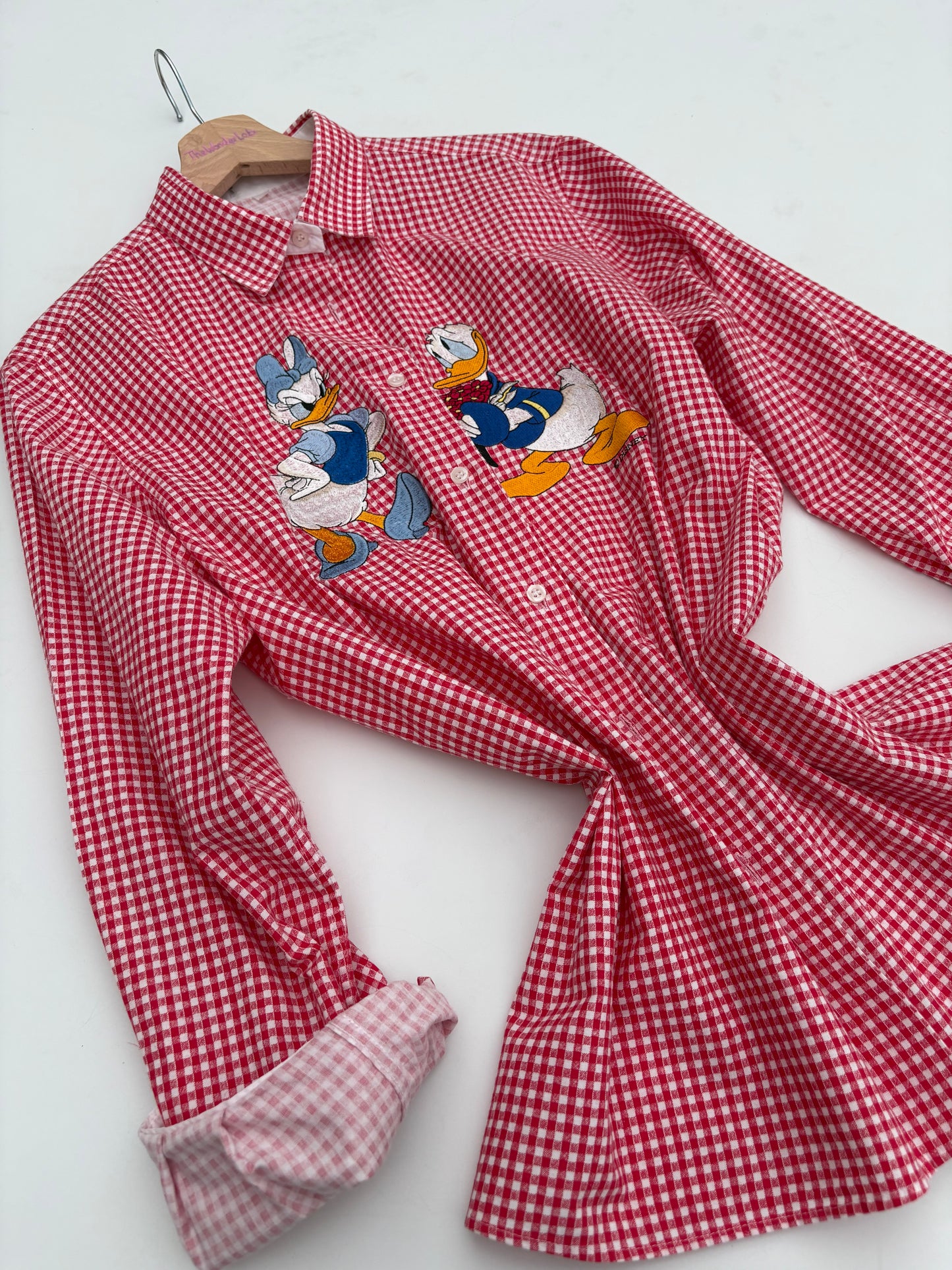 Camicia Schvili Paperina e Paperino in love ￼