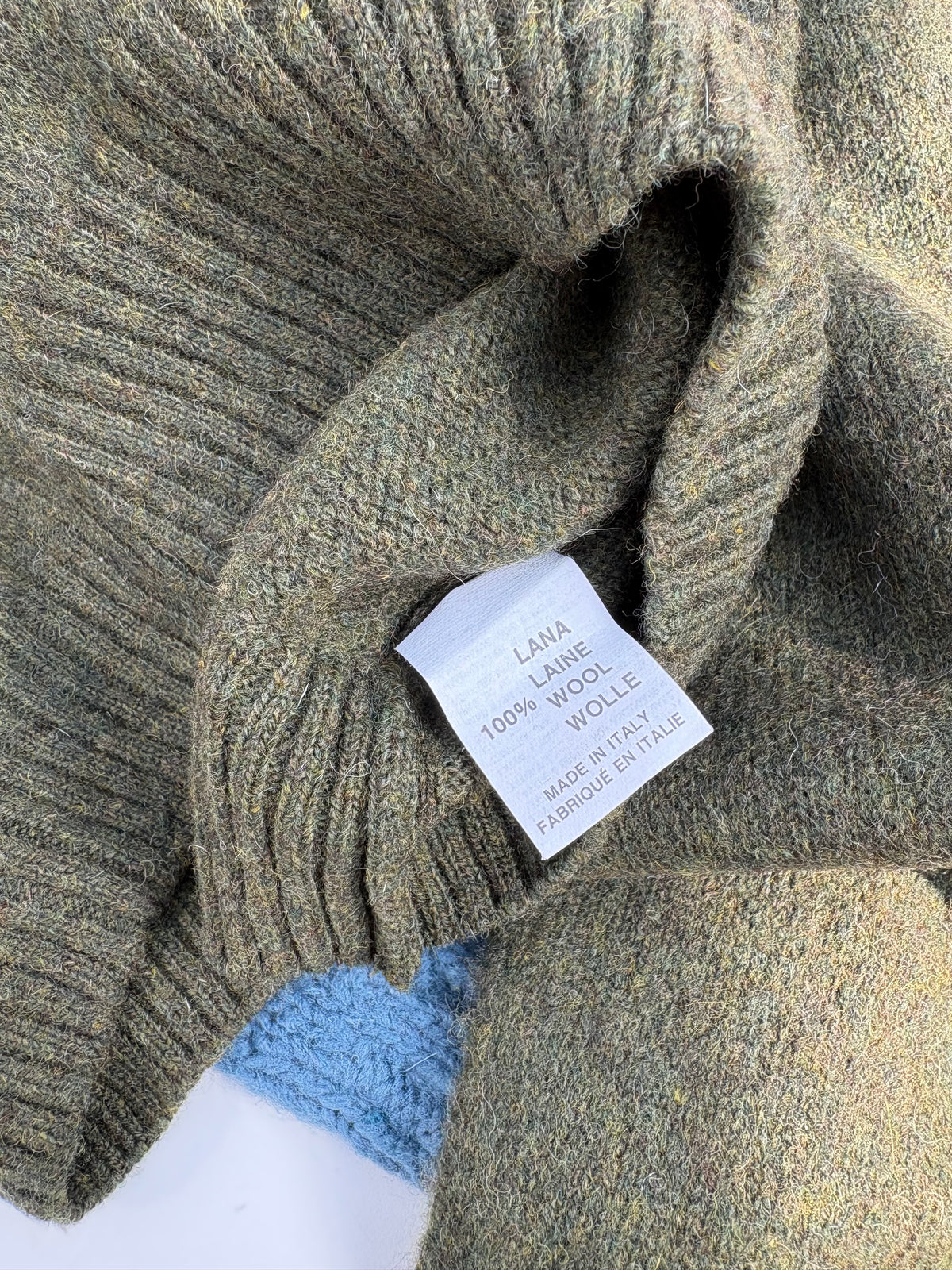 Pull girocollo verde