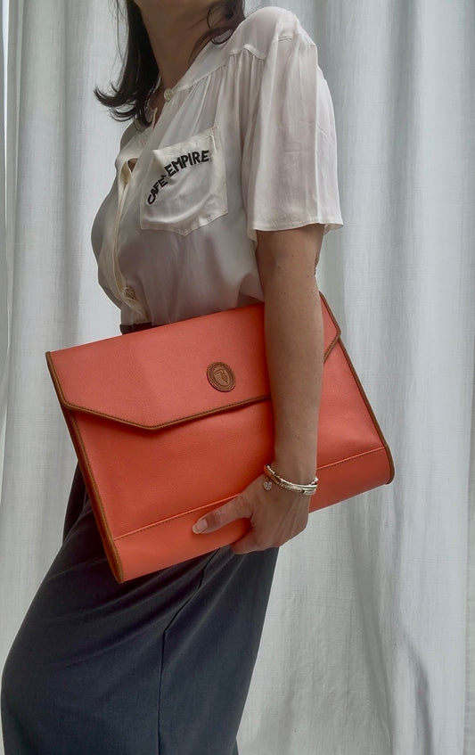 Maxi busta Trussardi albicocca