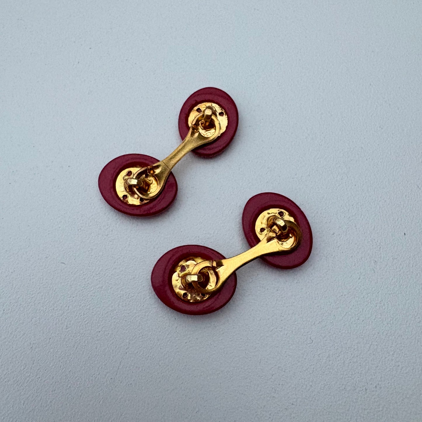 Gemelli burgundi per camicia