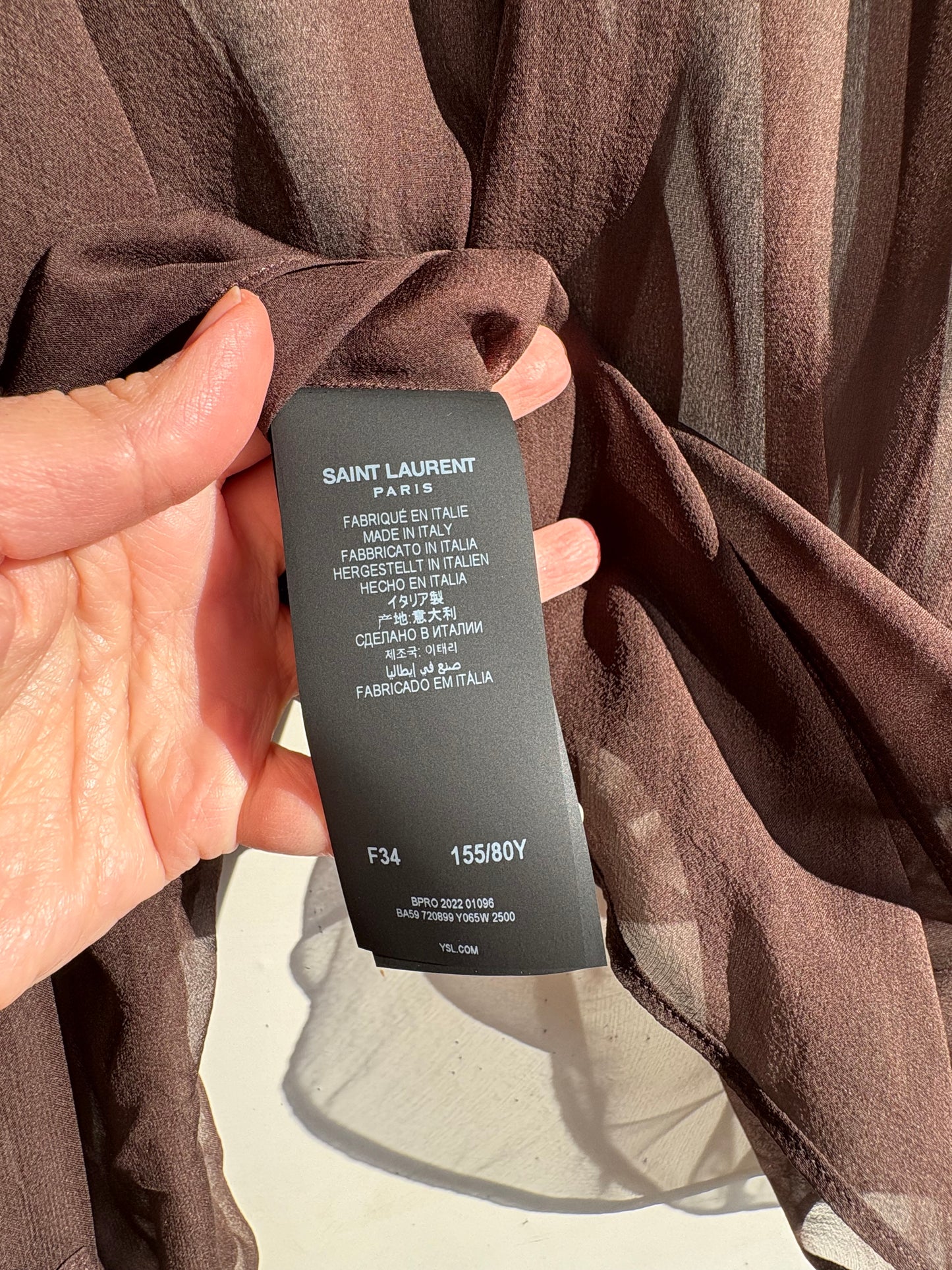 Saint Laurent blusa