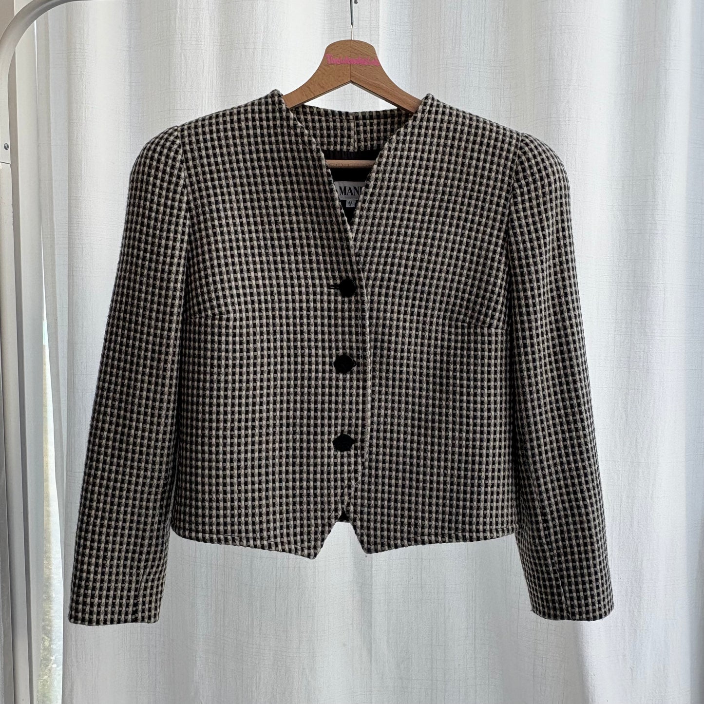 Giacca Armani linea “Mani”
