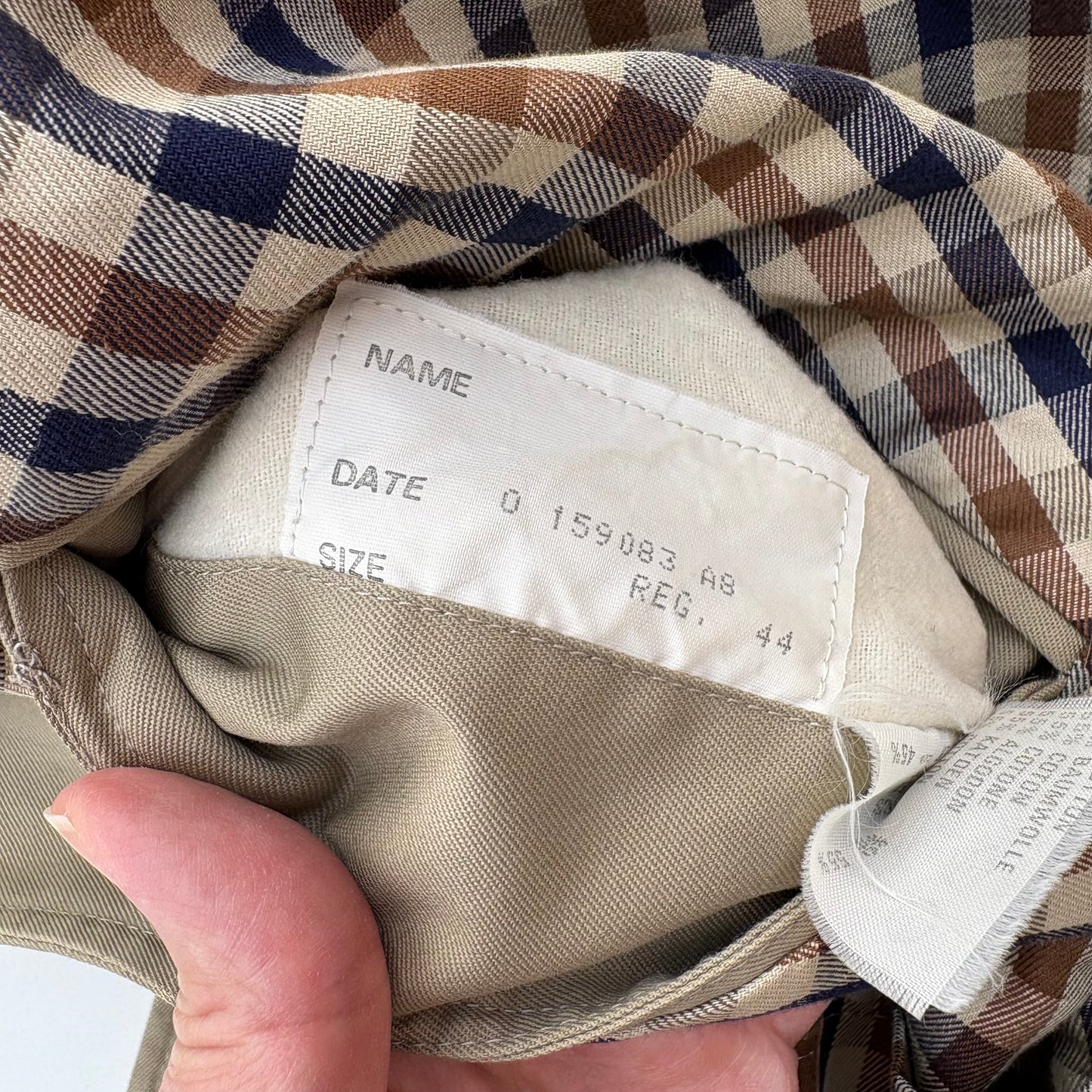 Aquascutum impermeabile