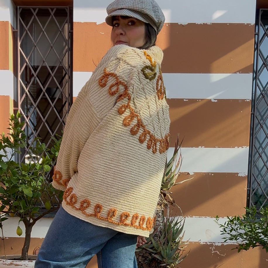 Giacca vestaglia bottone